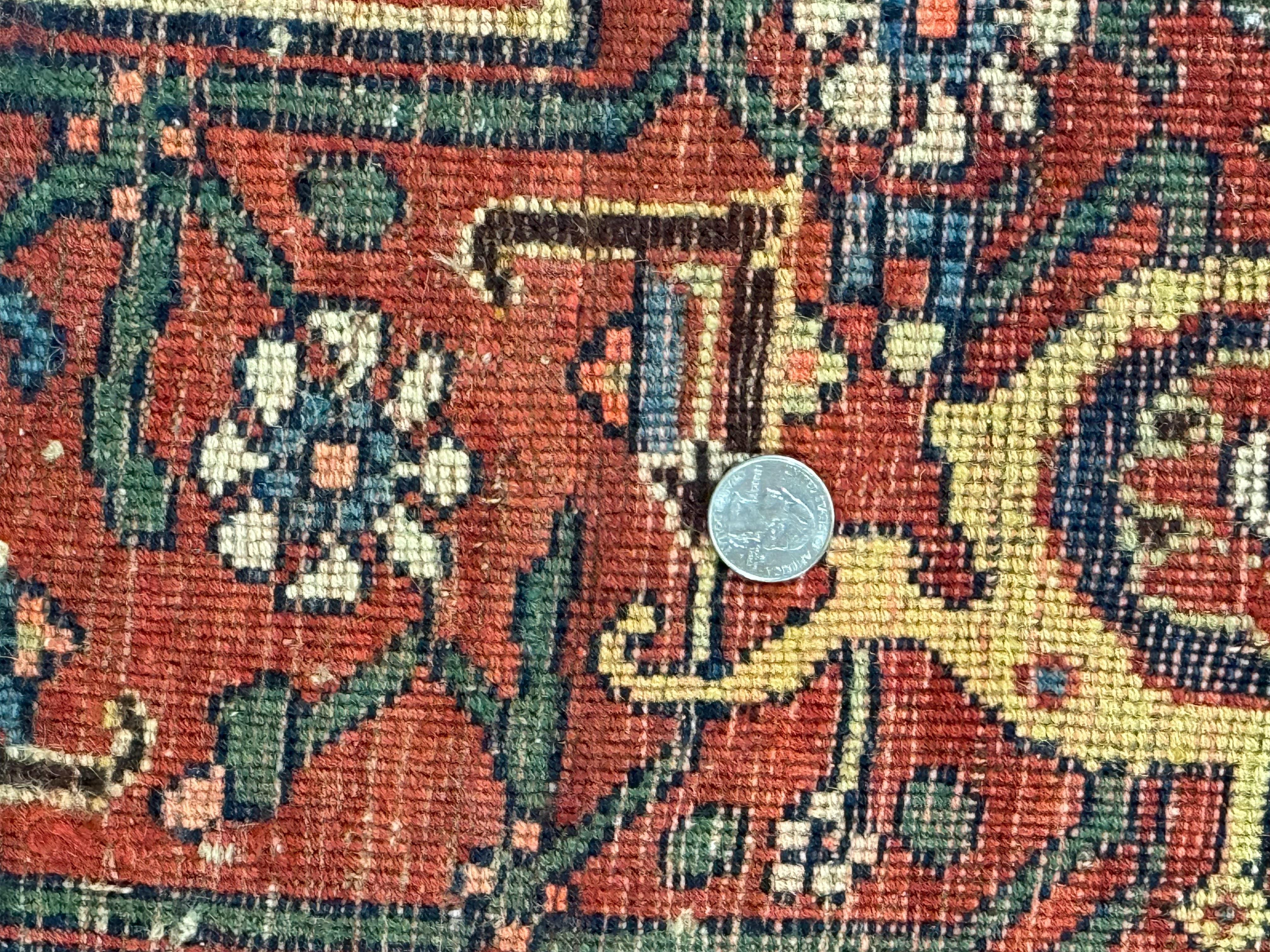 Antique Persian Bidjar Rug 8x12, Rare Persian Carpet - Jewel Rugs