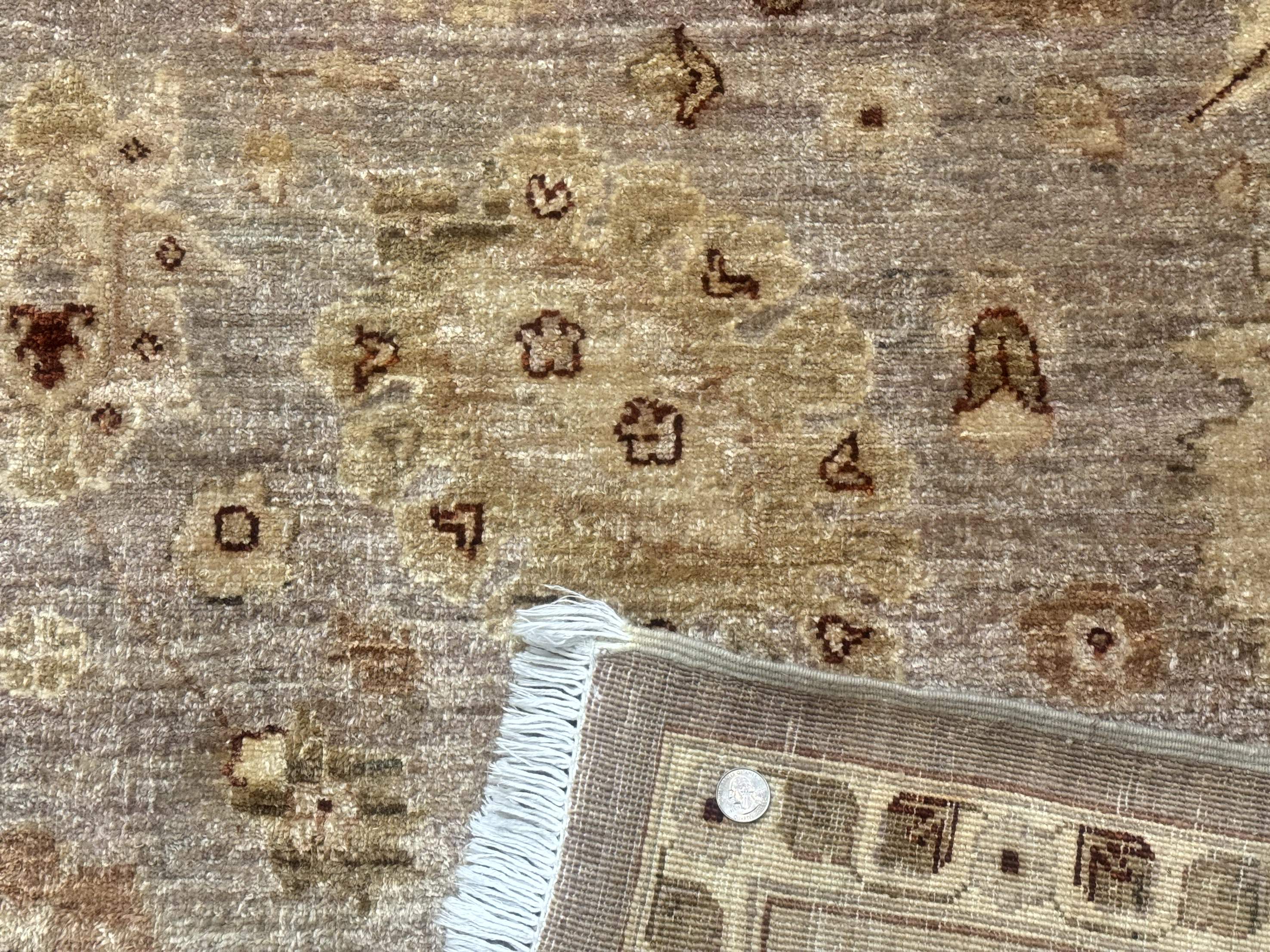 Pakistani Peshawar Rug 8x11, Indo Persian Mahal Carpet, Traditional Wool Oriental Rug - Jewel Rugs