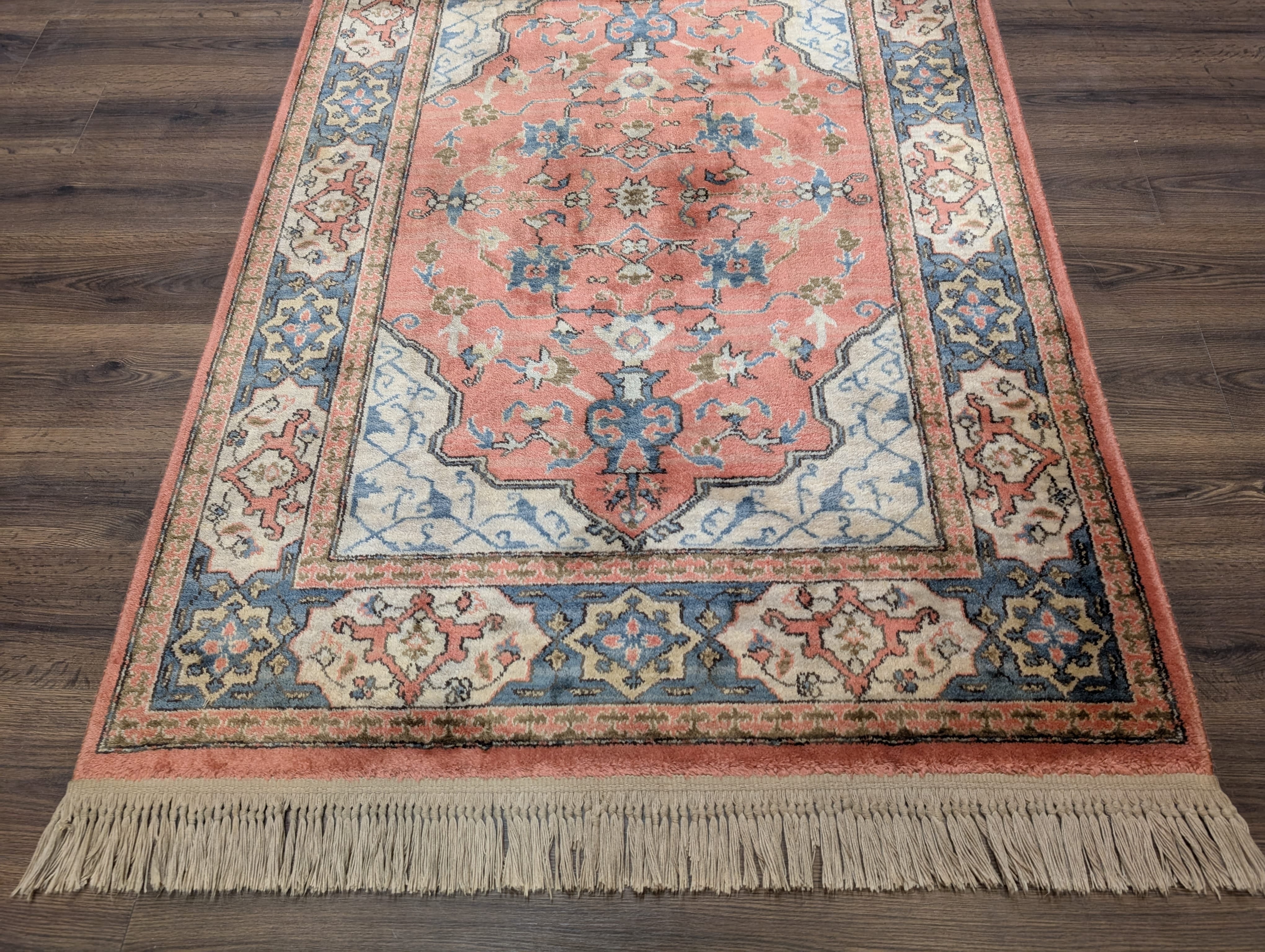 Karastan Rug 4x6, Bergmama #737, Wool, Vintage - Jewel Rugs