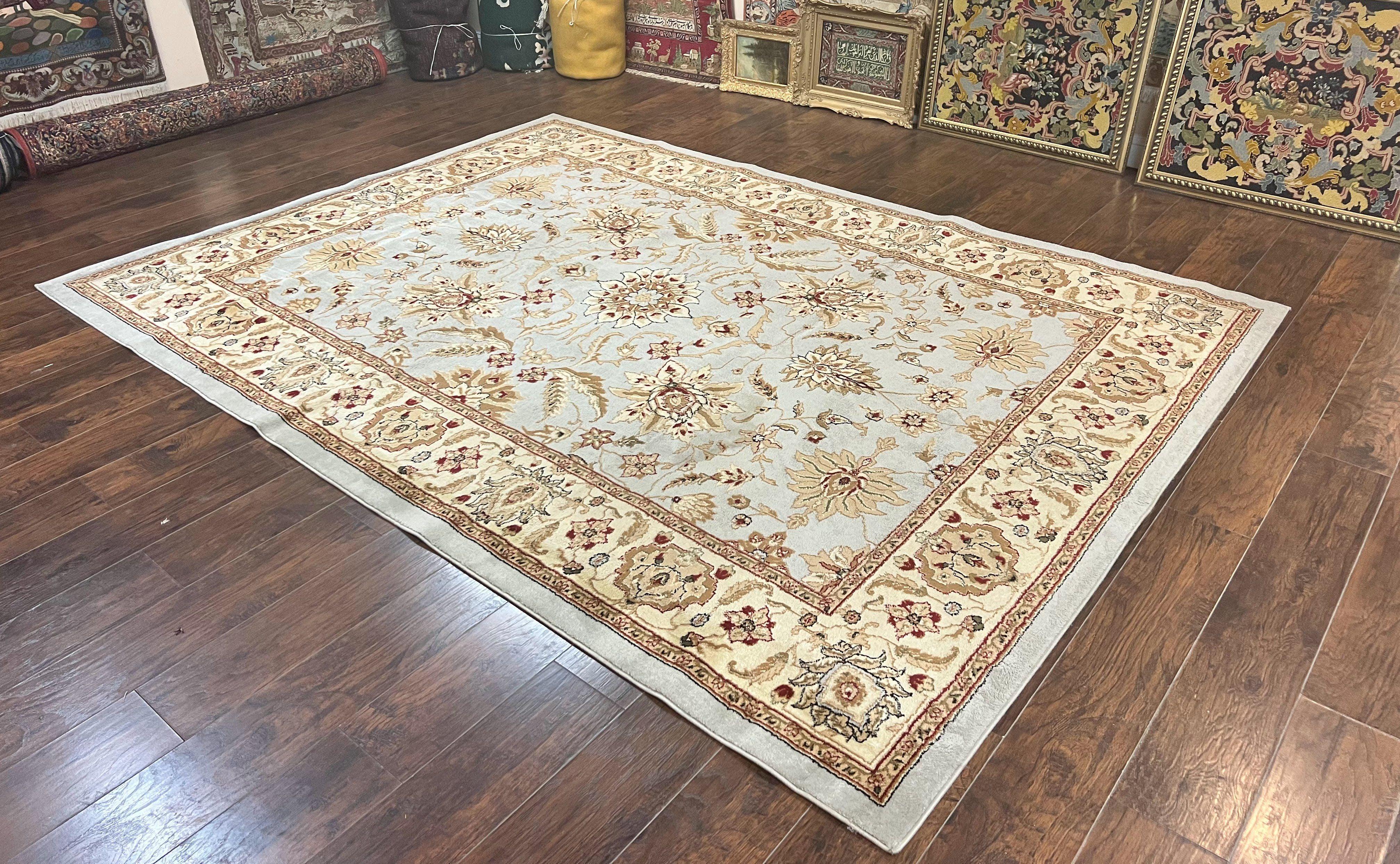 Safavieh Rug 8x11, Lyndhurst Collection, Indoor Outdoor Rug, Floral Allover Oriental Carpet - Jewel Rugs