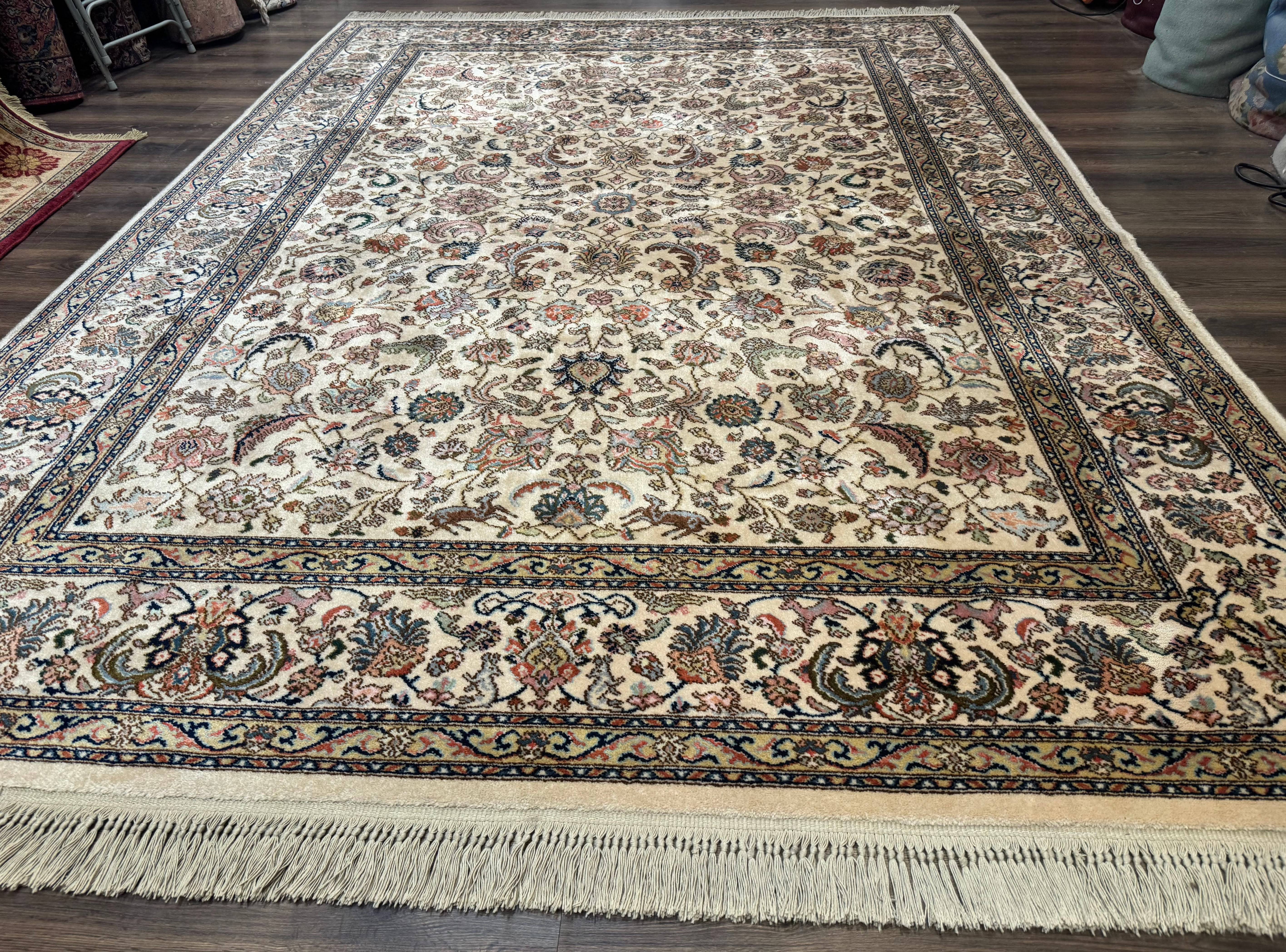 8.8 x 12 Karastan Tabriz Rug #738 Wool Vintage Discontinued Original 700 Series - Jewel Rugs