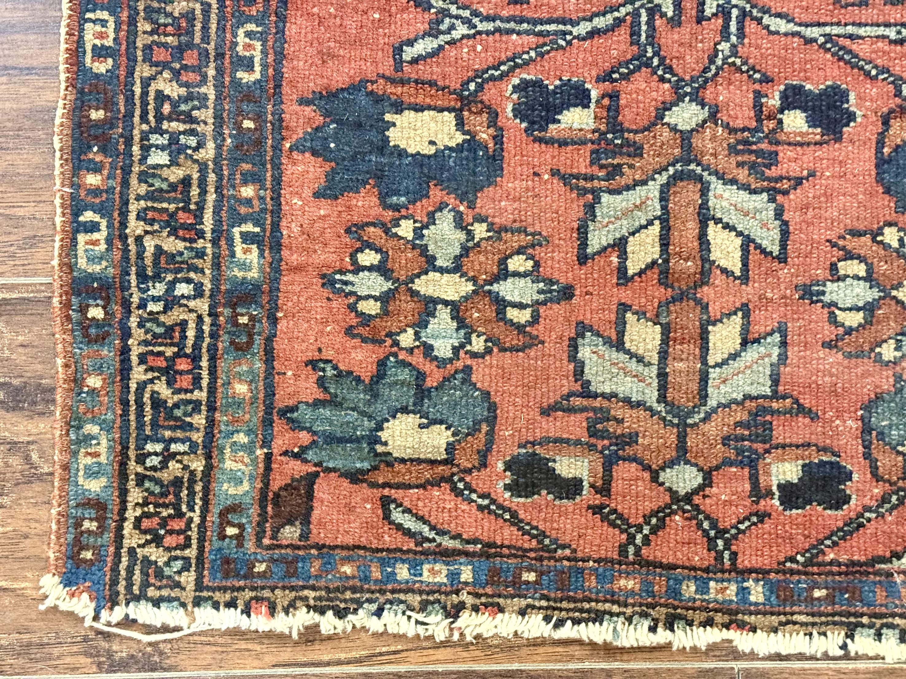 Small Persian Hamadan Rug 2x3 – Red Antique Wool Hand-Knotted - Jewel Rugs