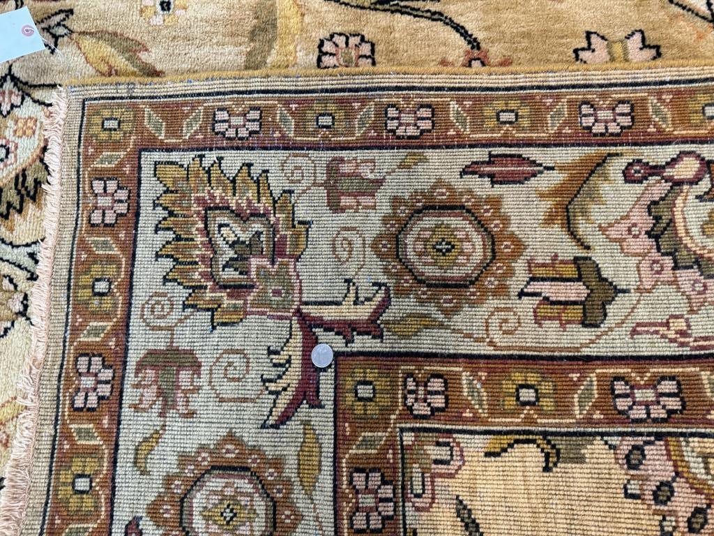 Turkish Oushak Rug 8x10, Vintage Wool Carpet - Jewel Rugs