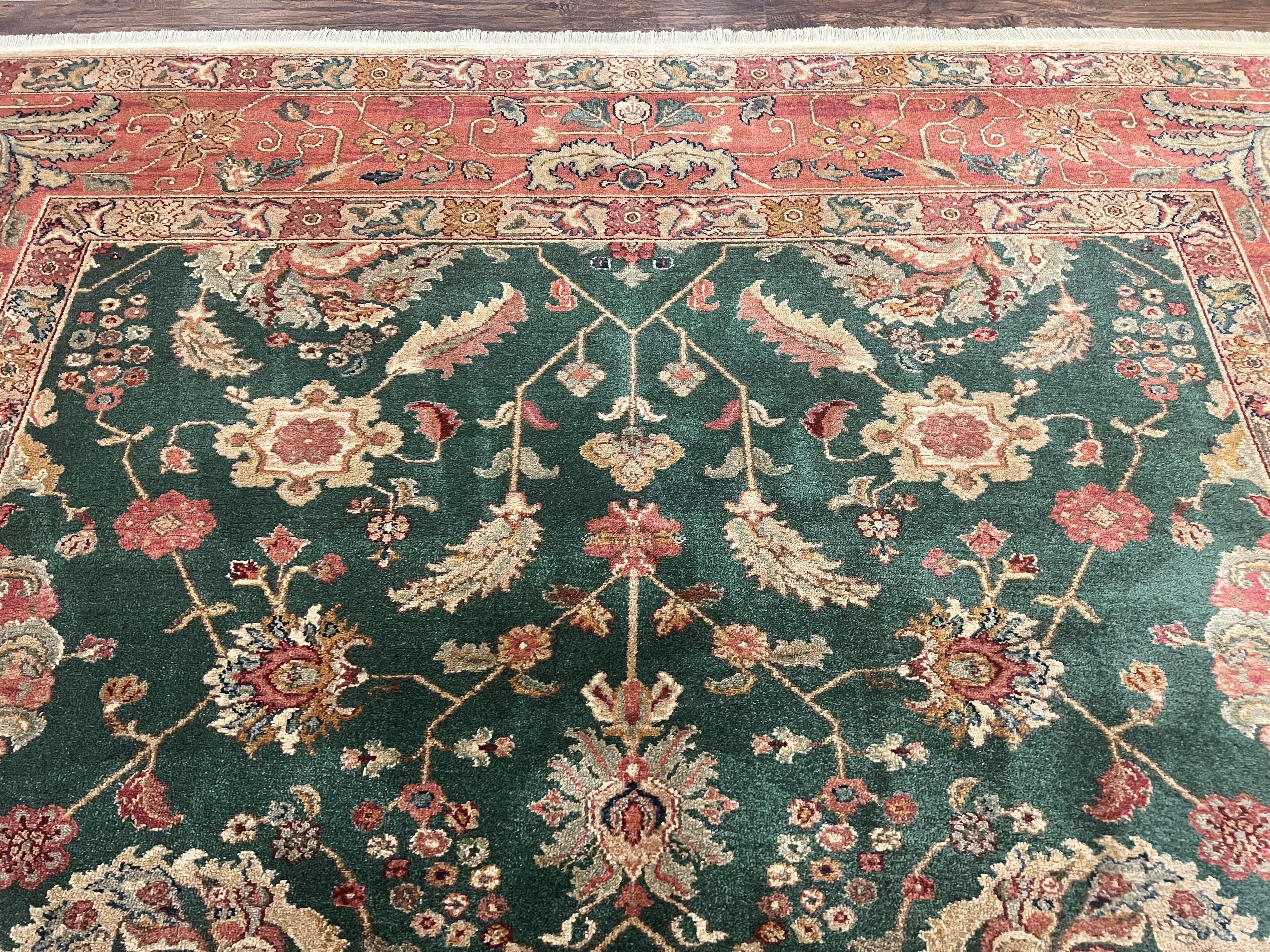 Karastan Rug 8.8 x 10 Samovar Teawash Agra #900-905, Vintage Wool Karastan Area Rug - Jewel Rugs