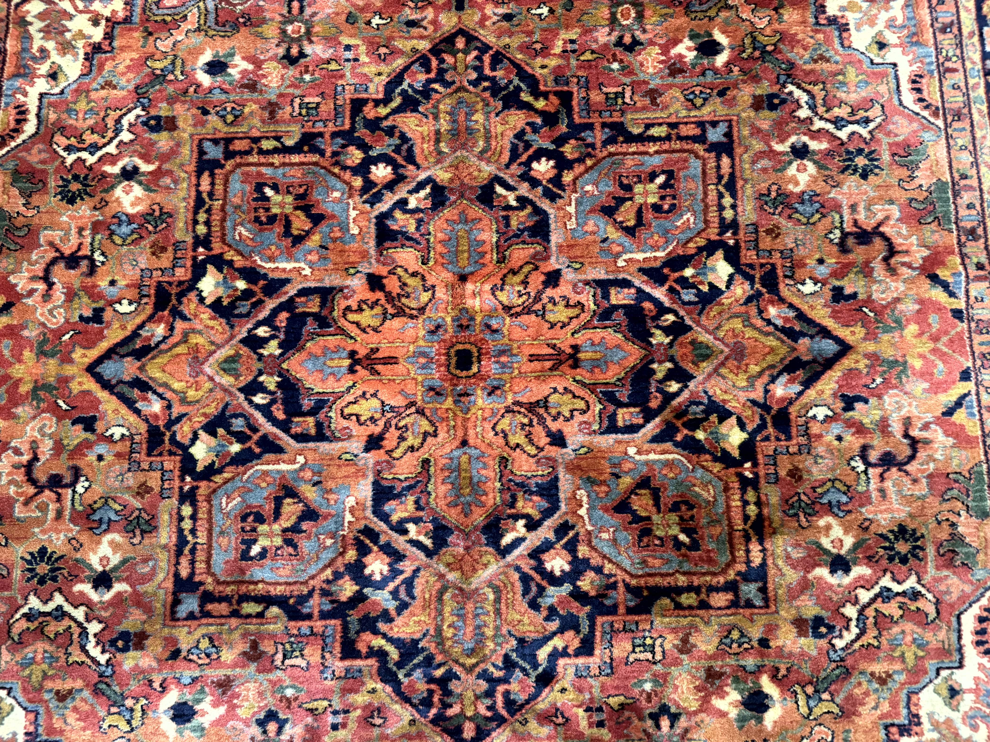 Karastan Rug 8.8 x 12 Heriz #726 Wool Pile Original 700 Series Rare - Jewel Rugs