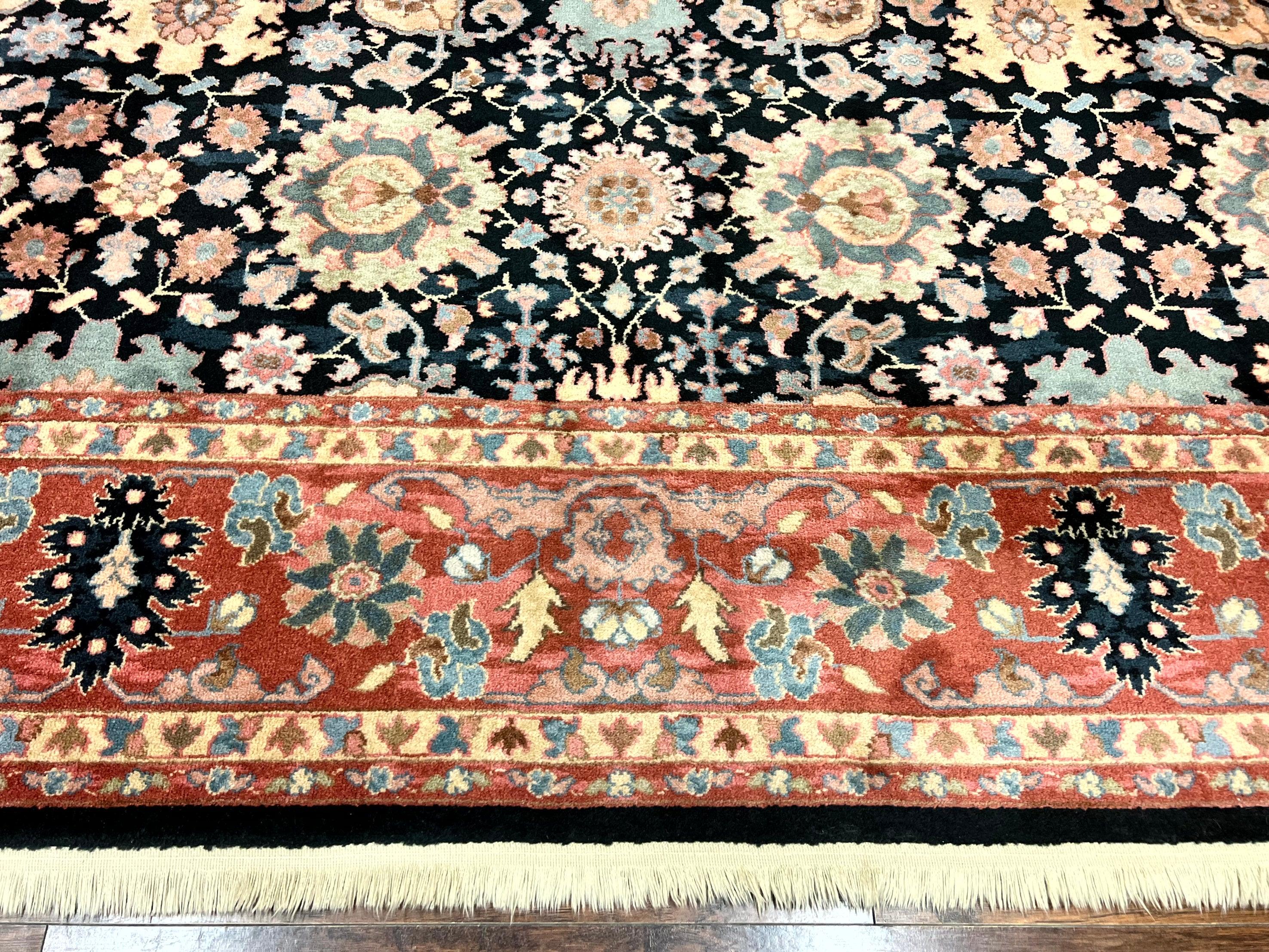 Karastan Rug 10x14, Karastan Williamsburg Kurdish Pattern 559, Wool Pile Vintage Karastan Carpet, Discontinued, Room Sized Area Rug - Jewel Rugs