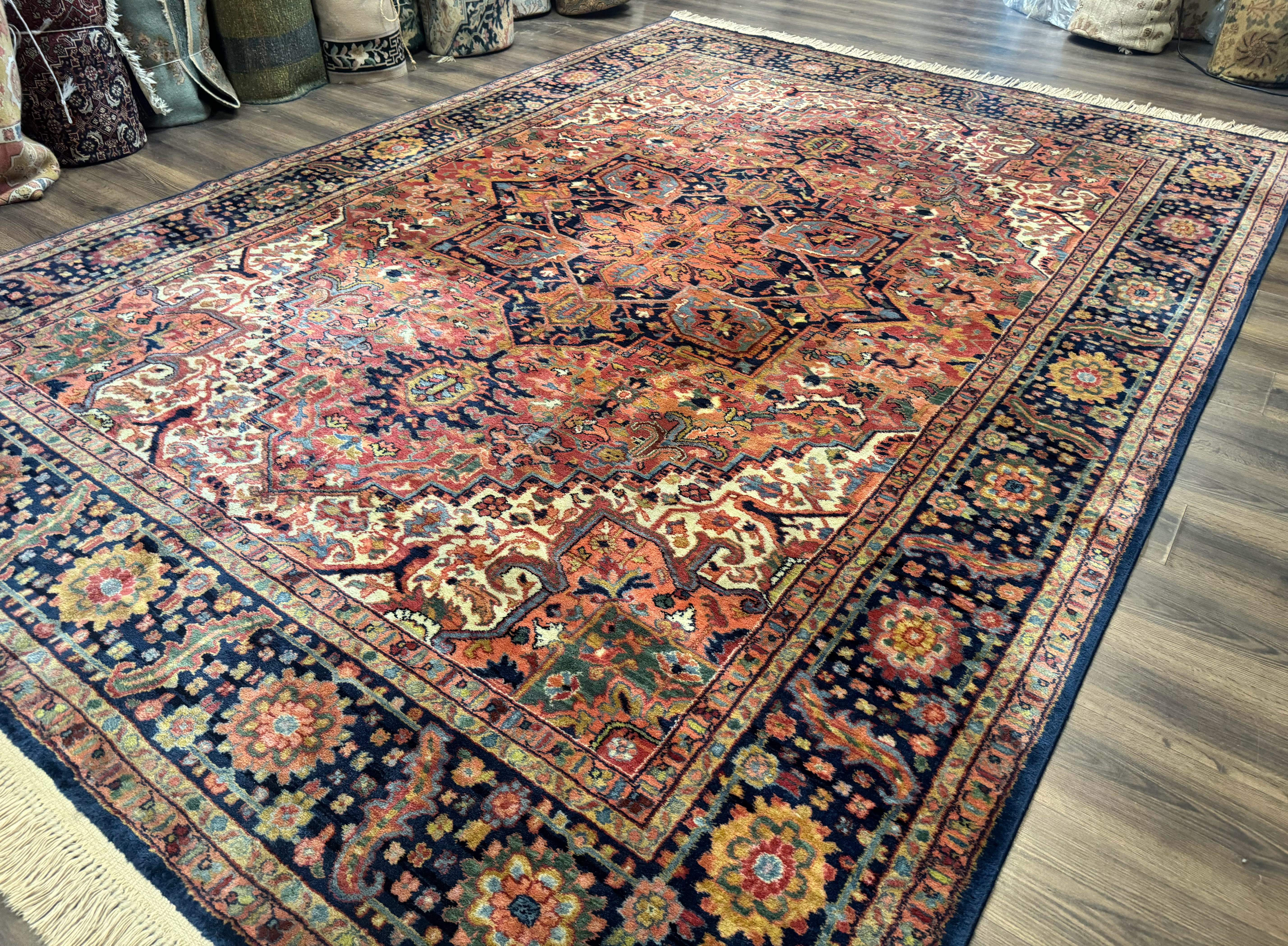 Karastan Rug 8.8 x 12 Heriz #726 Wool Pile Original 700 Series Rare - Jewel Rugs