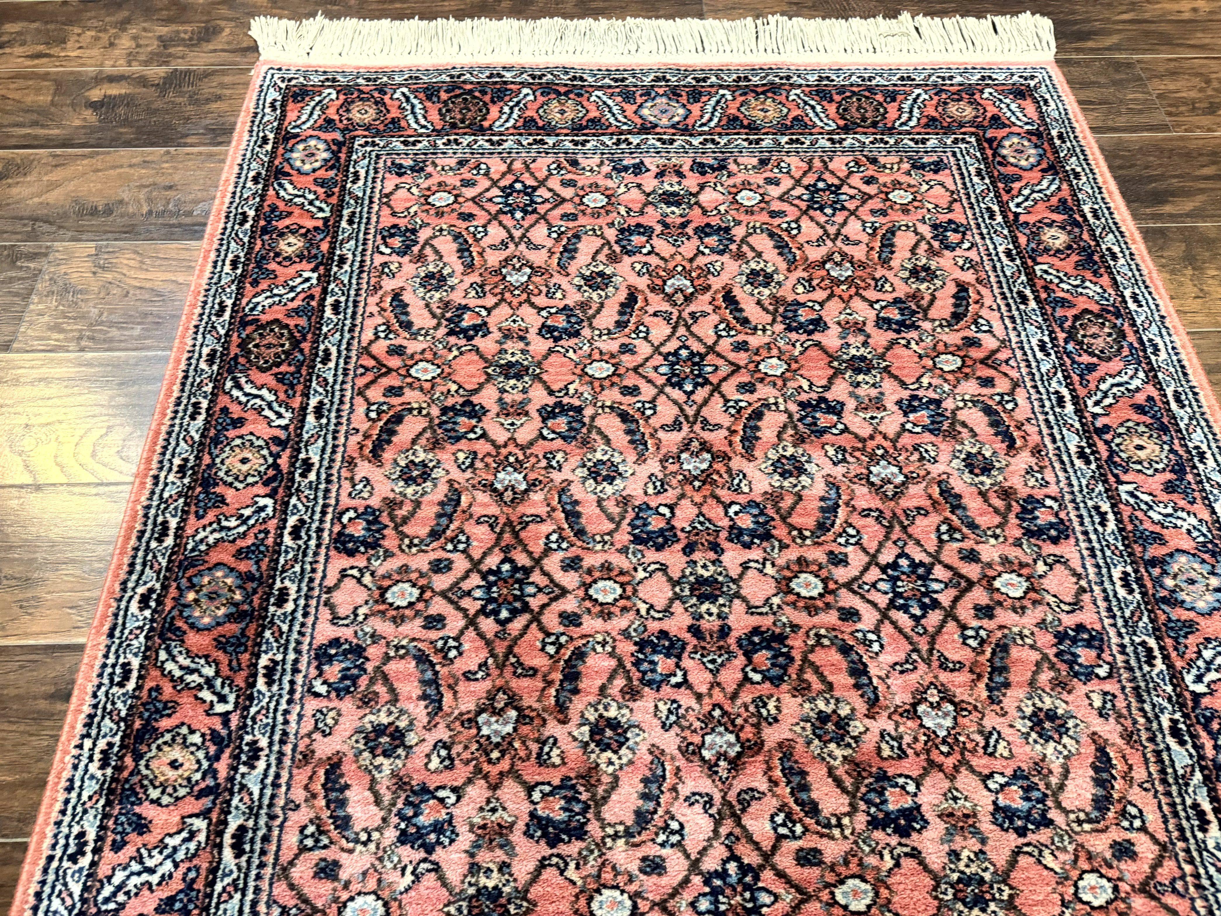 Karastan Rug 4x6 Antique Feraghan #754, Original 700 Series Discontinued Wool Pile Vintage Karastan Carpet, Rare Karastan Area Rug - Jewel Rugs