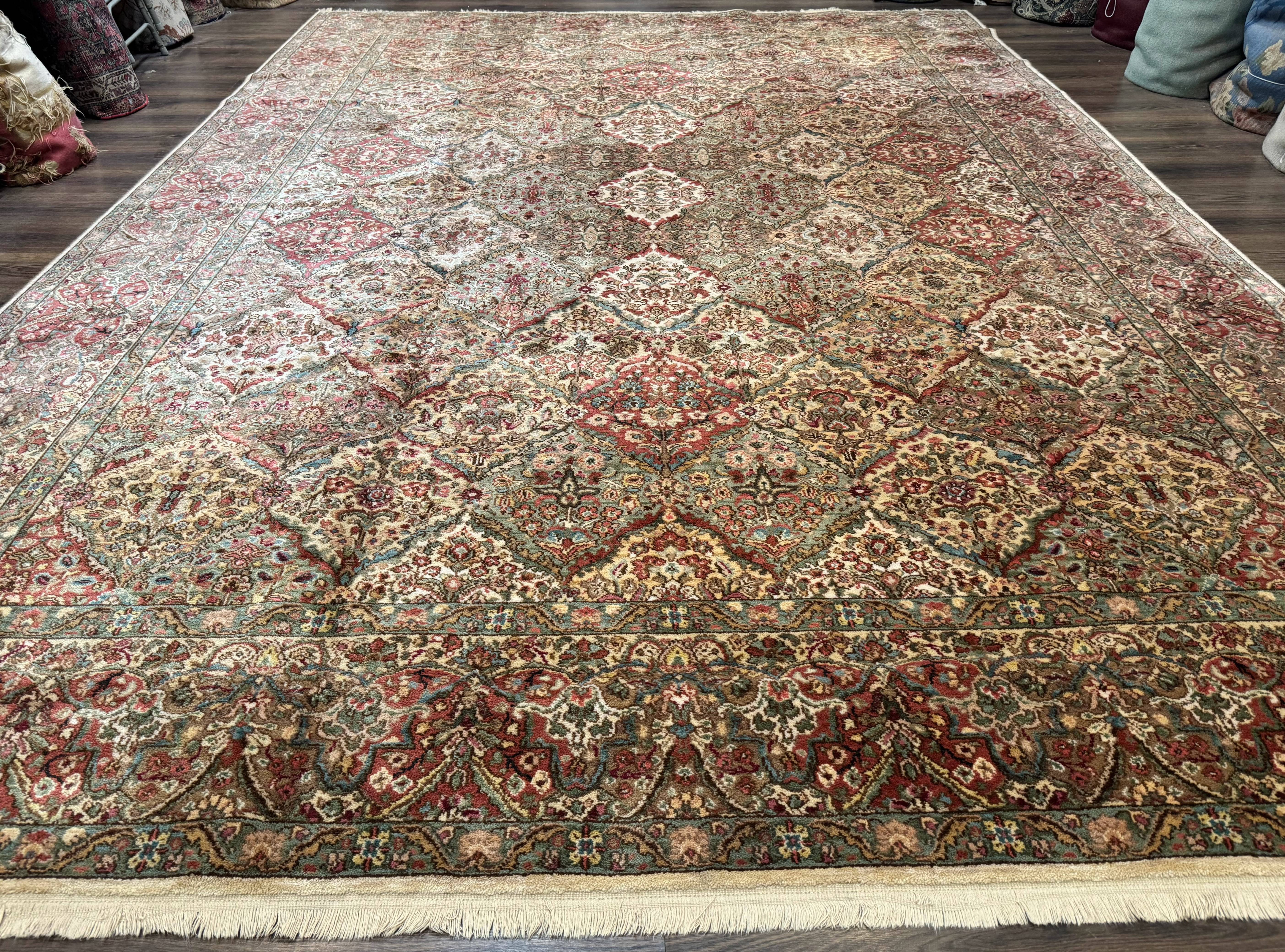 10x14 Karastan Empress Kirman Rug #700/719, Vintage Wool Discontinued Karastan - Jewel Rugs
