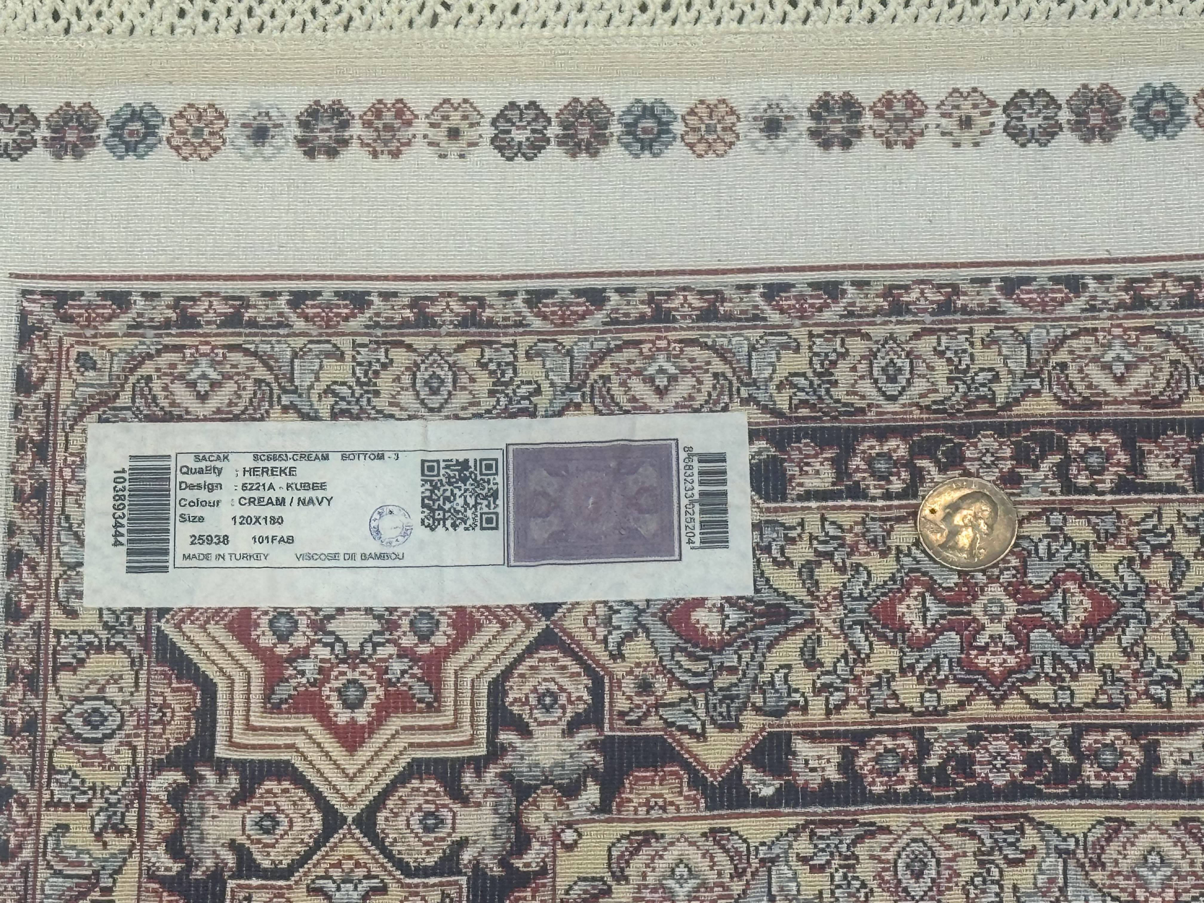 Turkish Silk Rug 4x6, Dome Design, Memluk Carpet, Bamboo Silk, New - Jewel Rugs