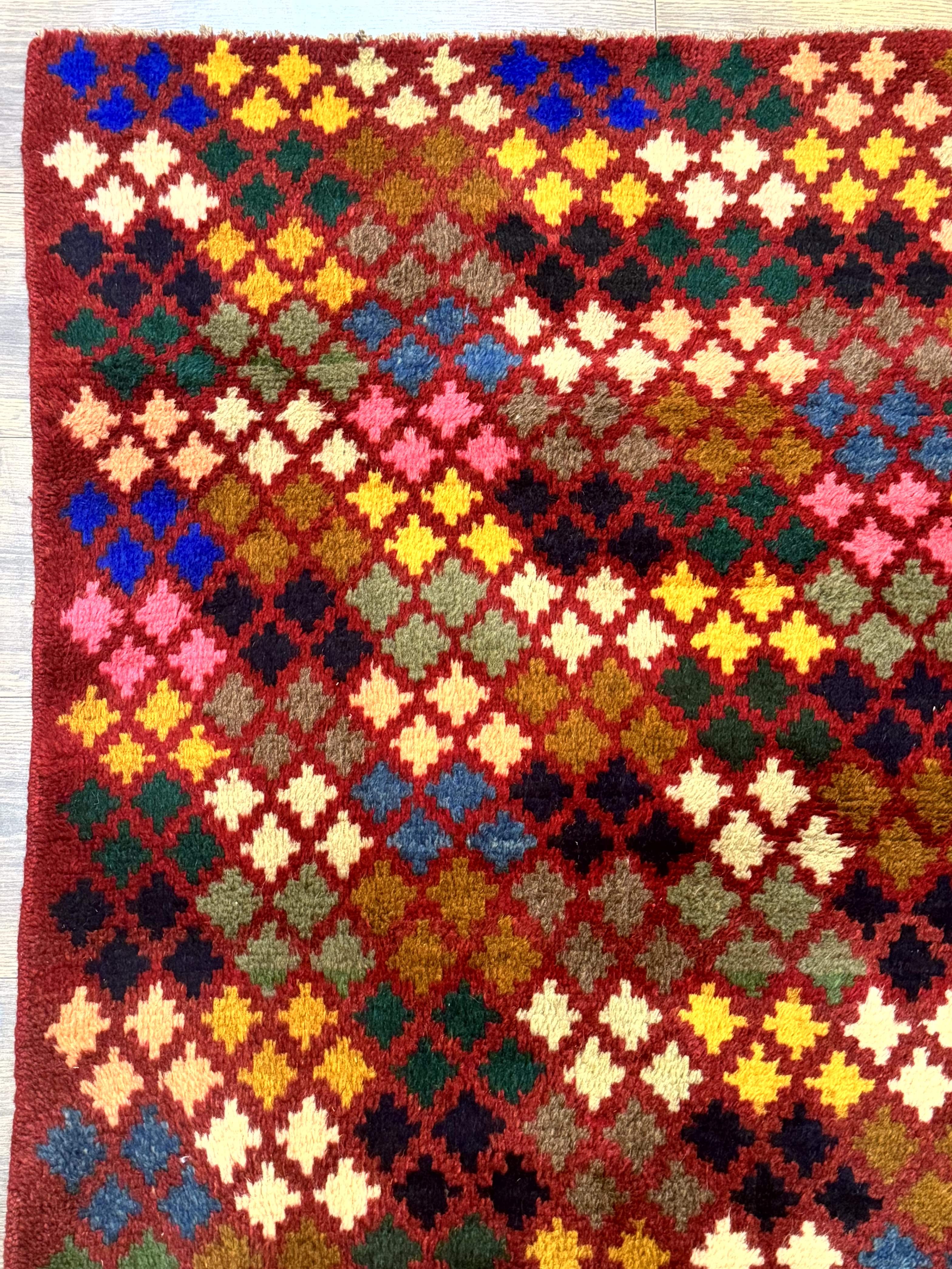 Afghan Balouch Rug 3x5, Multicolor - Jewel Rugs