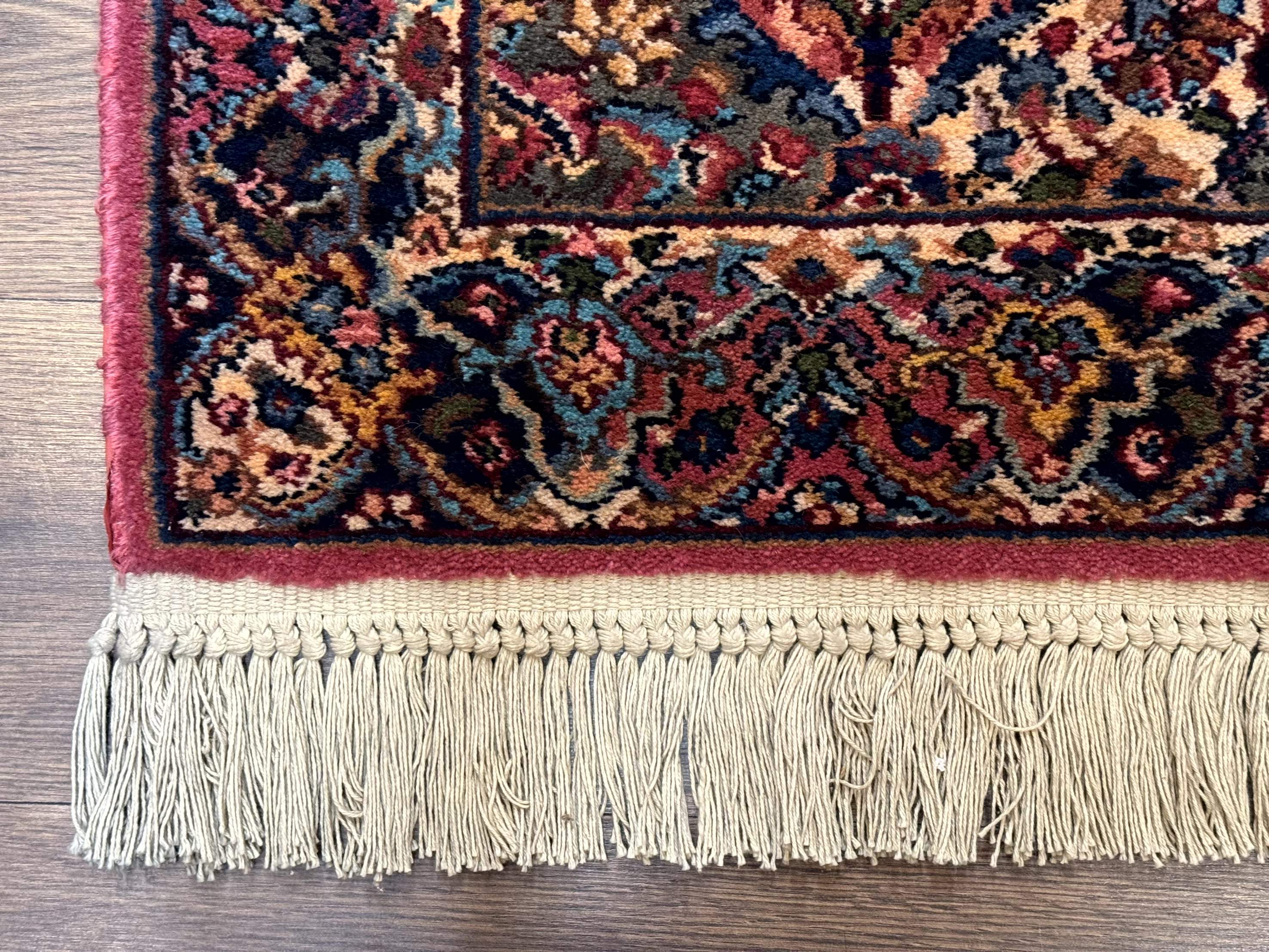 Karastan Runner Rug 3x12 Multicolor Panel Kirman #717, Wool Hallway Rug 3 x 12 - Jewel Rugs