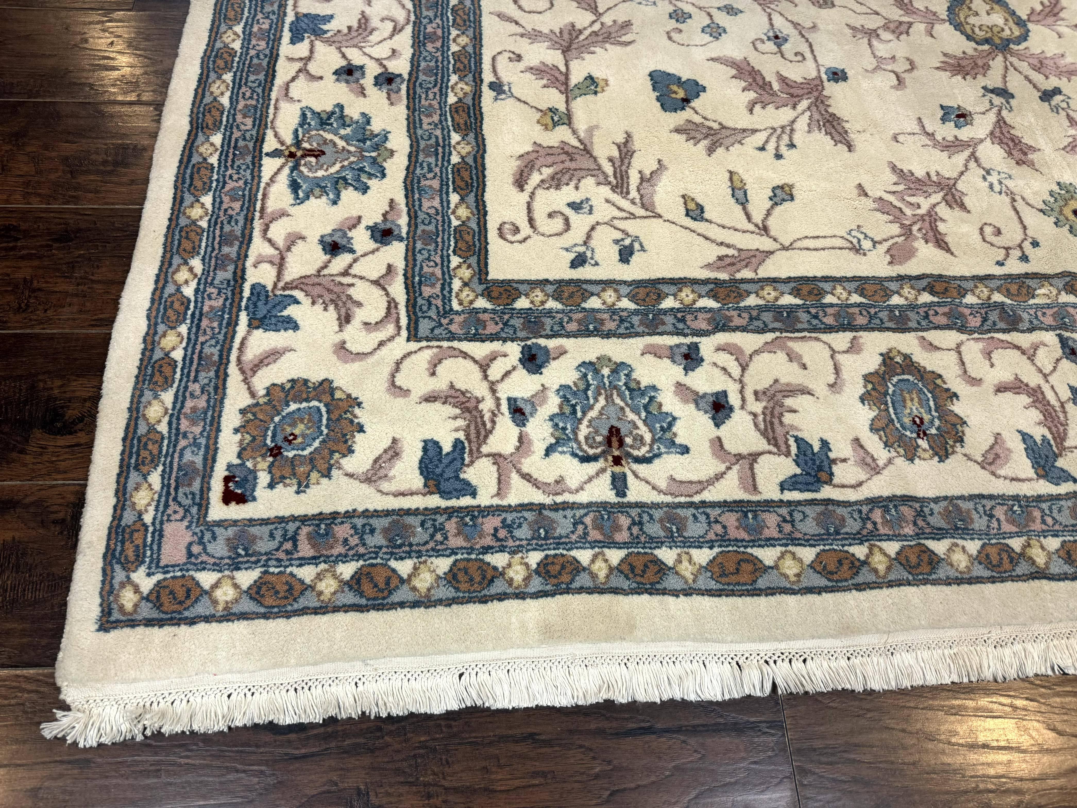 Ivory Indo Persian Rug 9x12 - Jewel Rugs