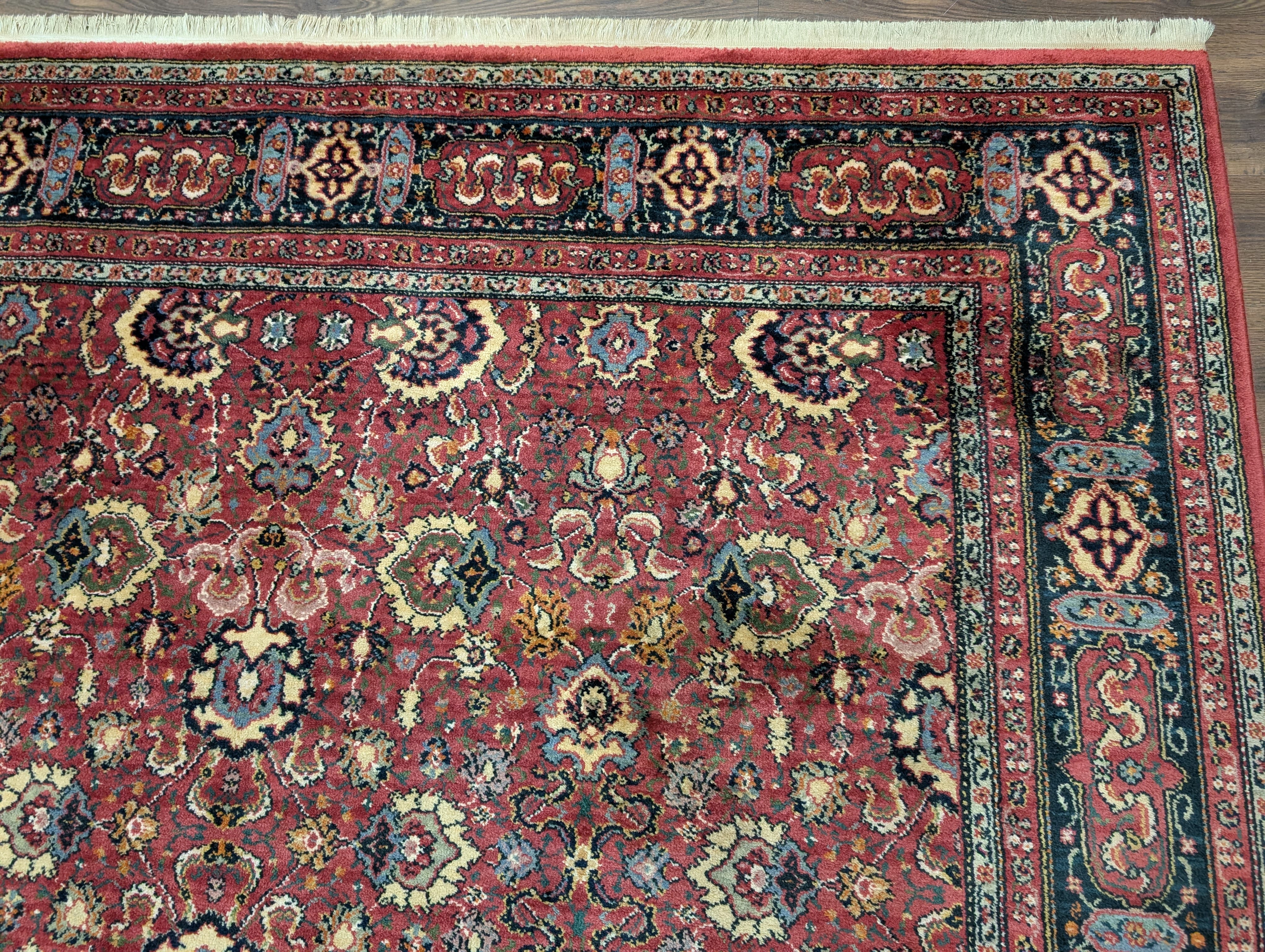 Karastan Rug 8x12 Williamsburg Herati #558, Wool Vintage Karastan Persian Carpet - Jewel Rugs