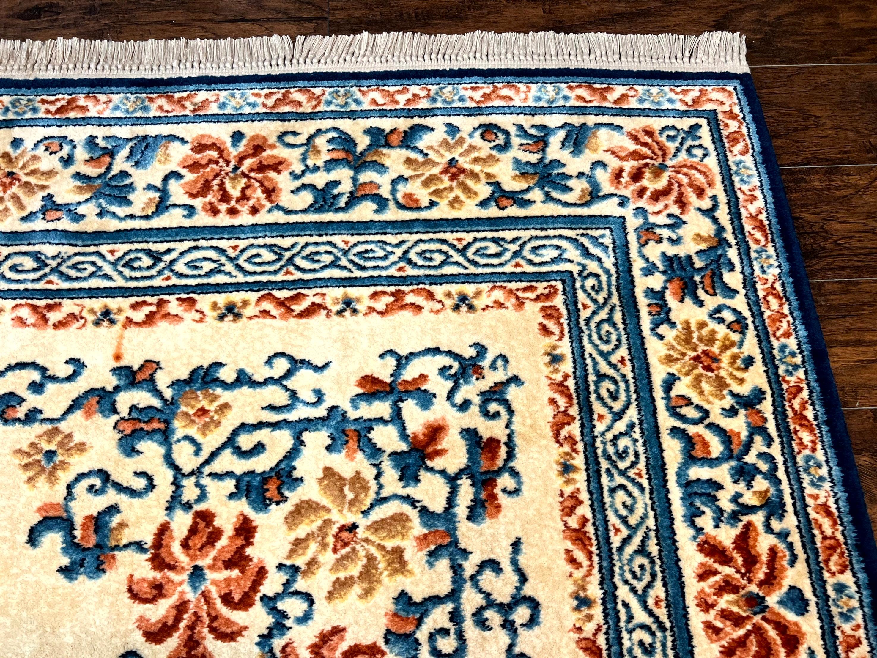 Karastan Rug 10x14 Chinese #718, Vintage Original 700 Series Wool Pile Karastan Carpet, Asian Oriental Rug, Rare - Jewel Rugs