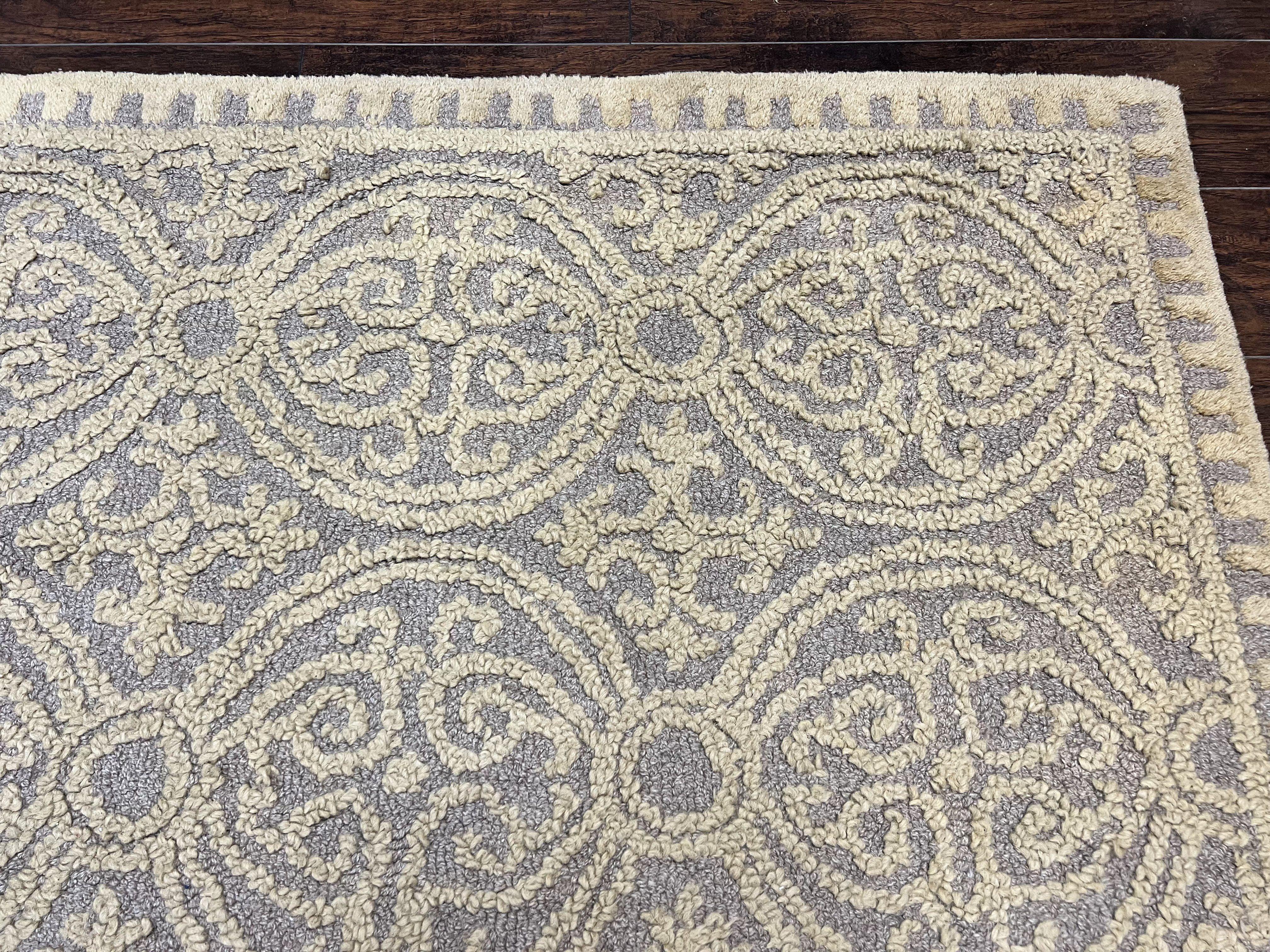 Safavieh Rug 8x10, Cambridge Rug, Wool Hand Tufted Carpet, Modern Room Sized Wool Pile Area Rug - Jewel Rugs