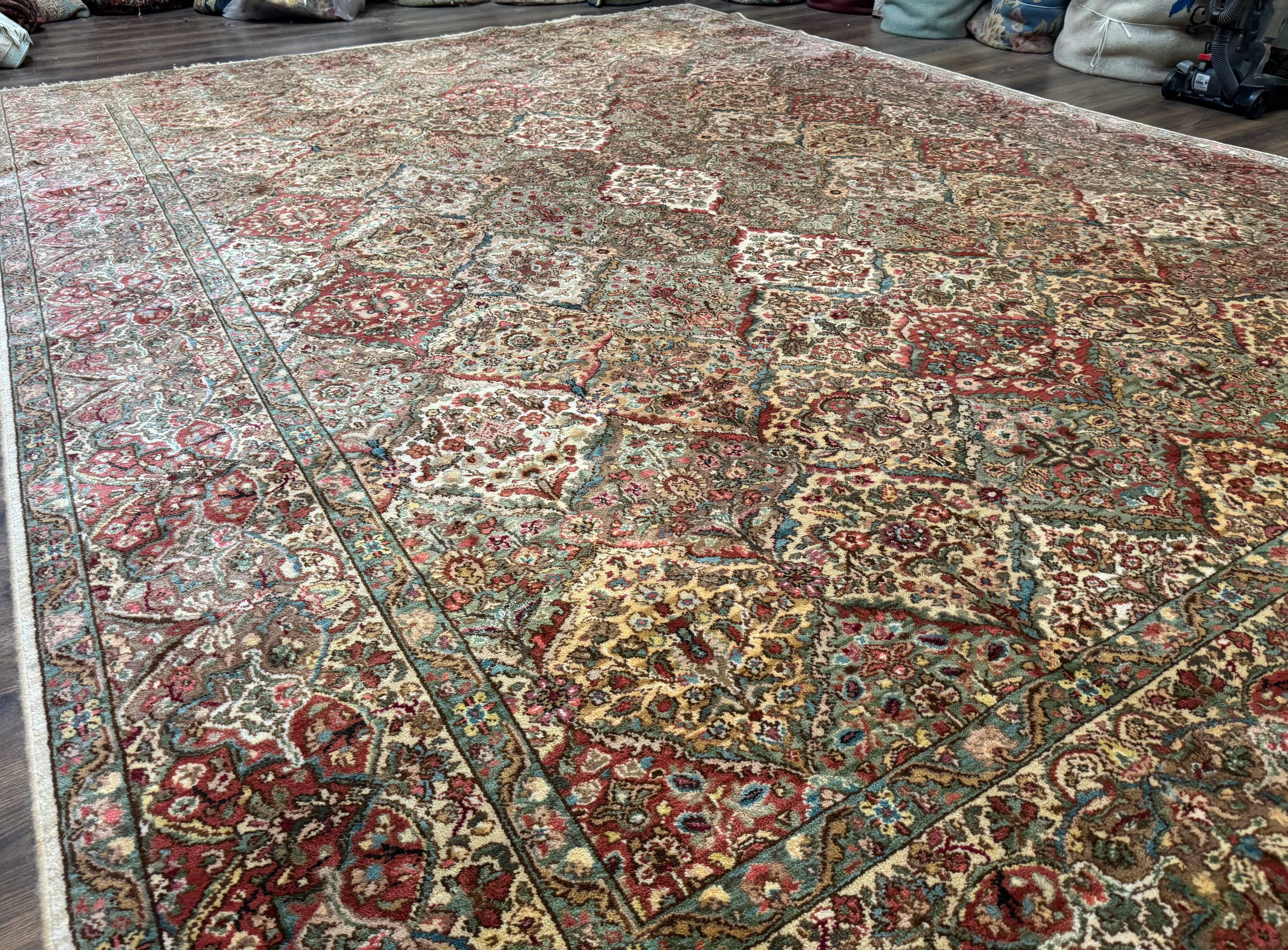 10x14 Karastan Empress Kirman Rug #700/719, Vintage Wool Discontinued Karastan - Jewel Rugs