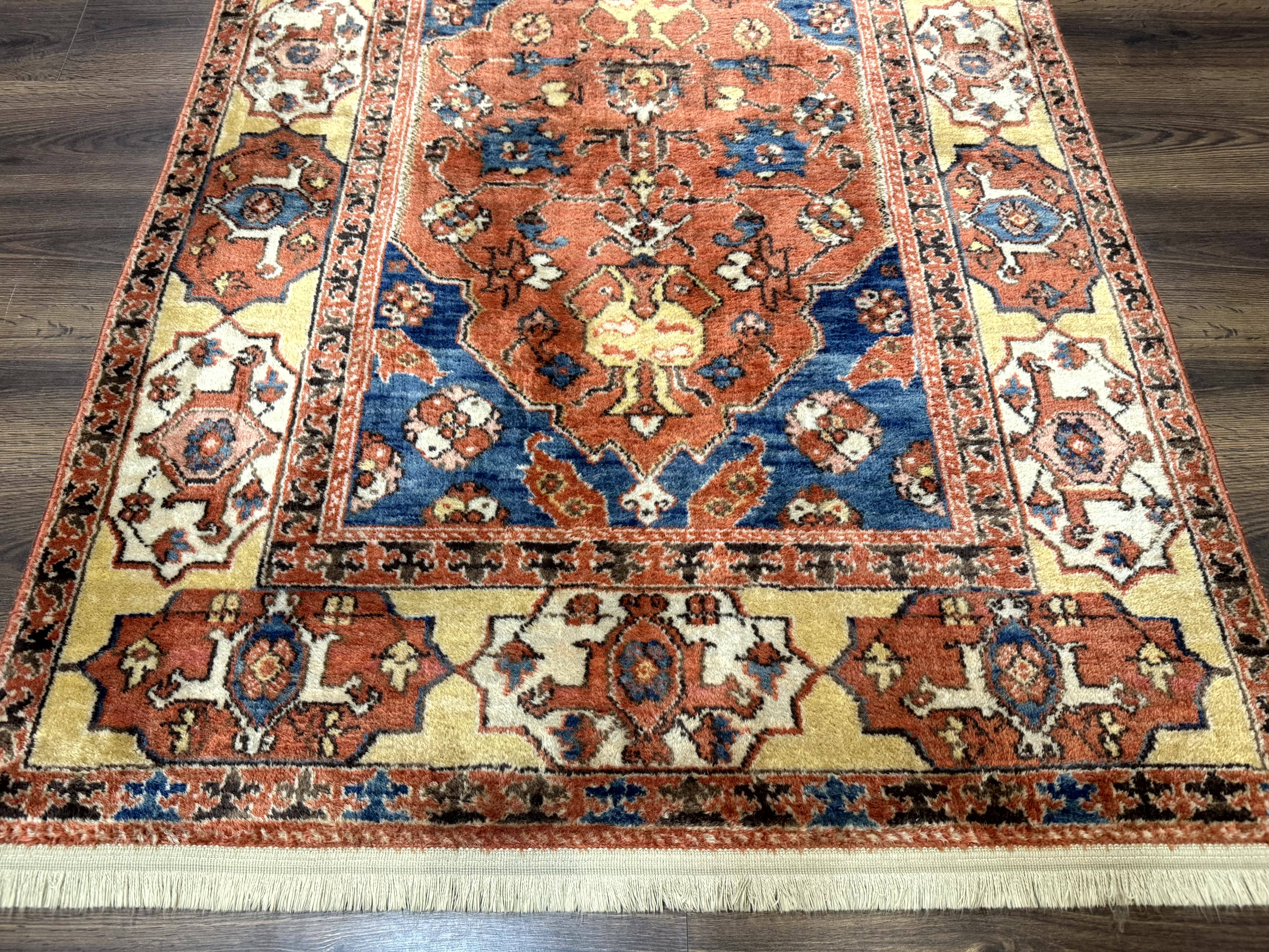 Karastan Rug 4x5, Williamsburg #553 Turkish Church, Wool Pile, Discontinued - Jewel Rugs