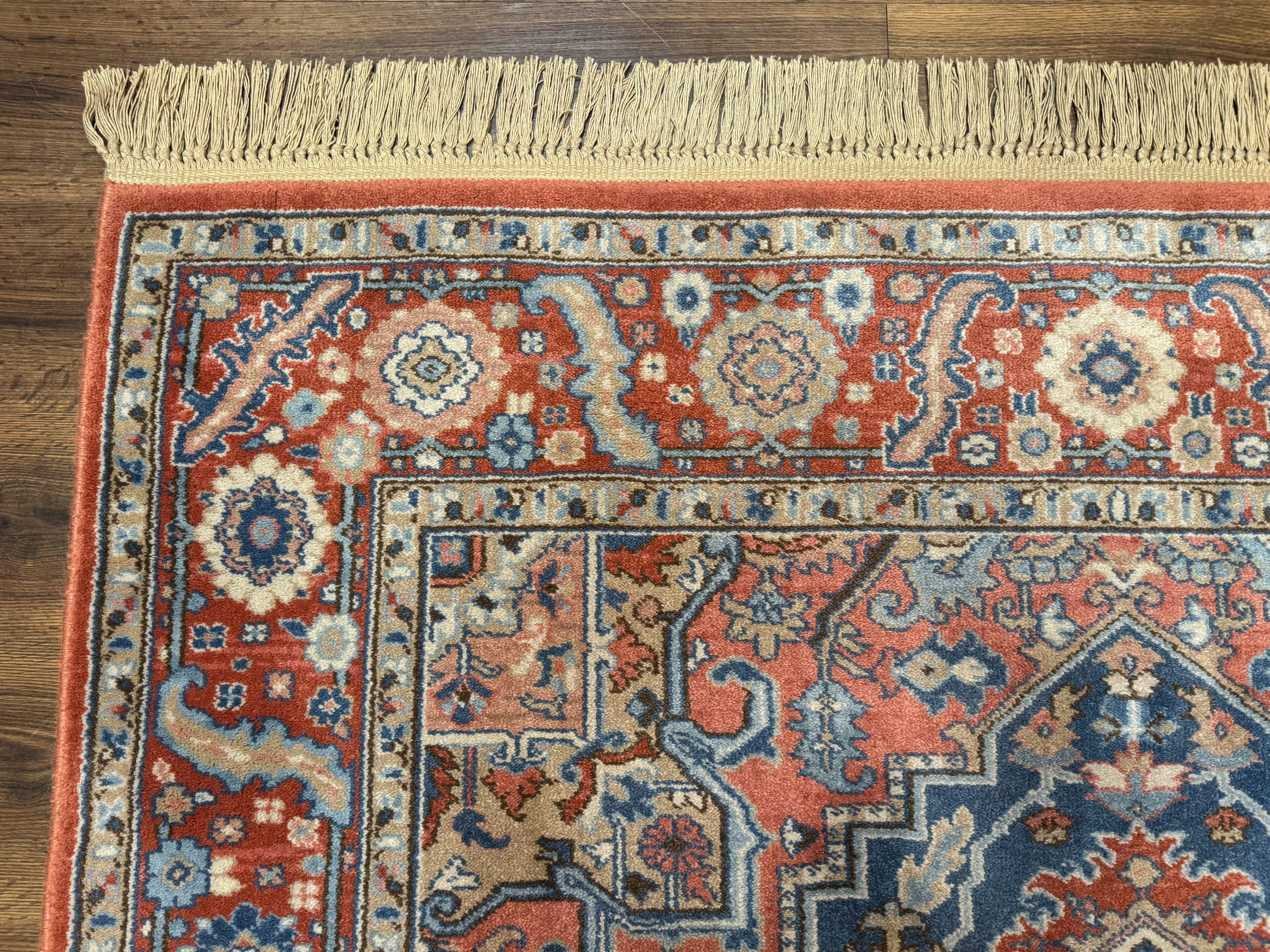 5.9 x 9 Karastan Rug Antique Heriz #763, Rare, Wool Discontinued Original 700 Series - Jewel Rugs