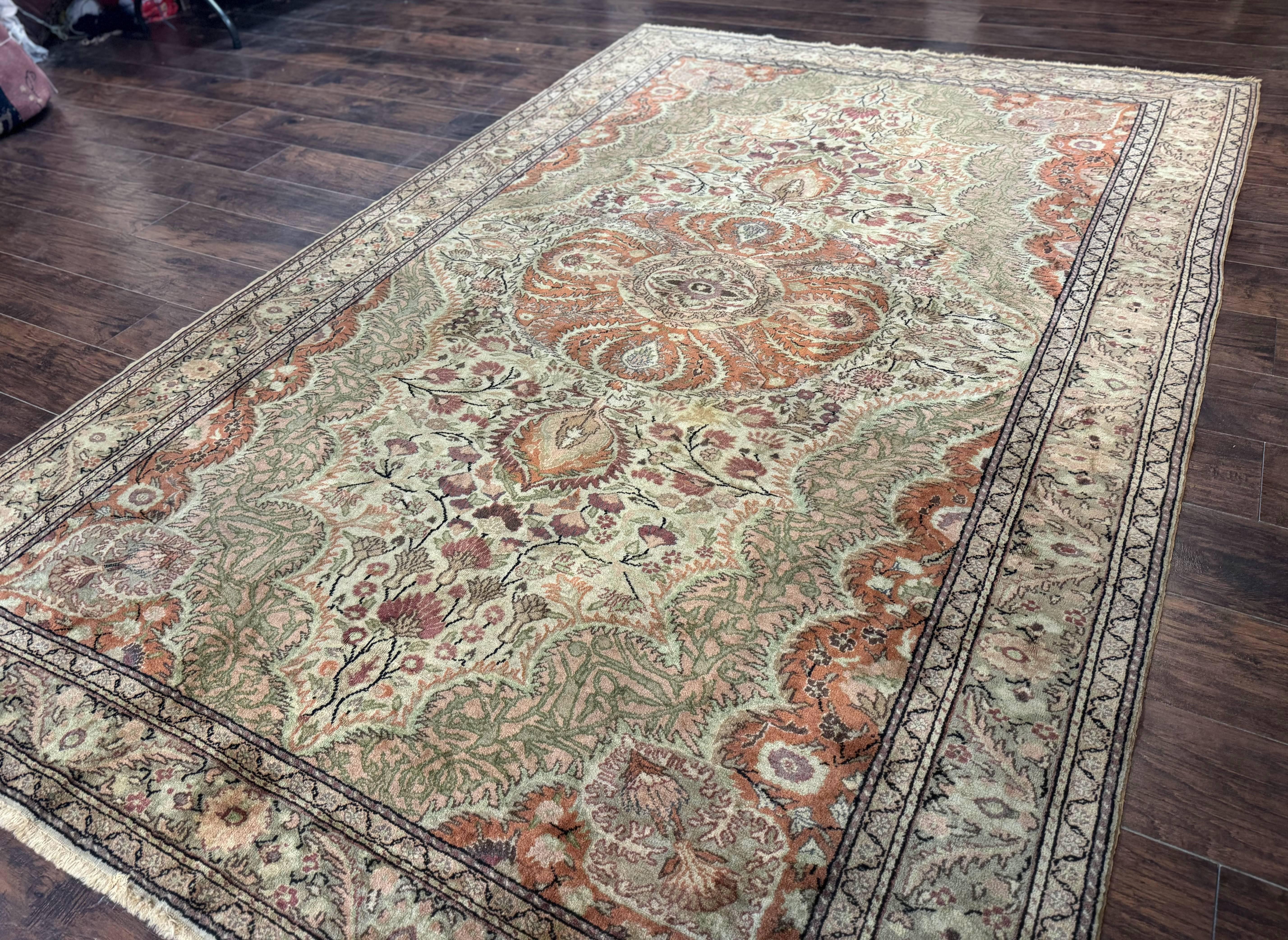 Antique Turkish Kayseri Rug 7x10 - Jewel Rugs