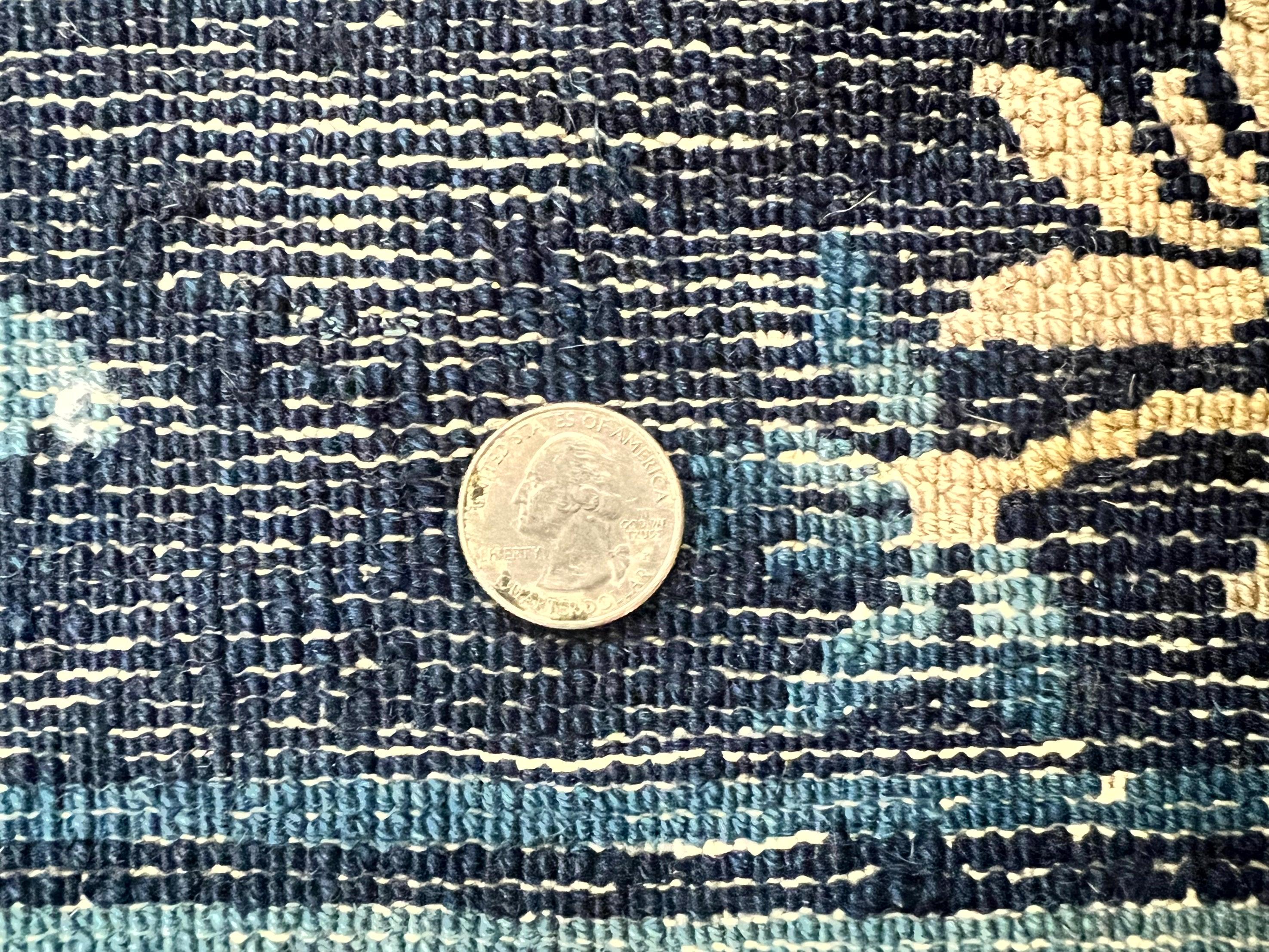 Antique Chinese Wool Rug 3x6, Floral, Handmade, Chinese Peking Rug - Jewel Rugs