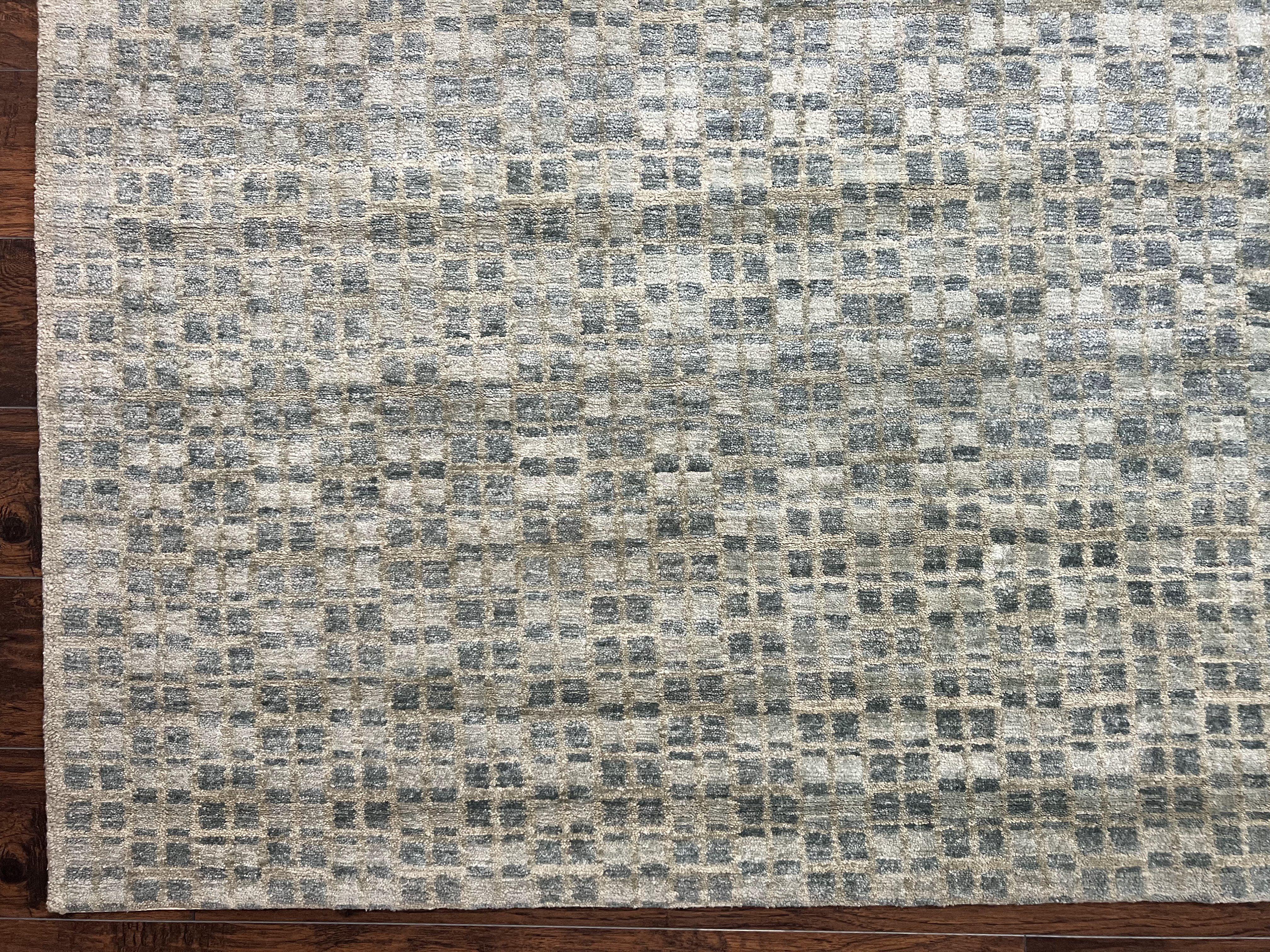 Extra Large Nepali Rug 12x18, Handmade Wool Modern Tibetan Oversized Carpet, Michaelian & Kolhberg - Jewel Rugs