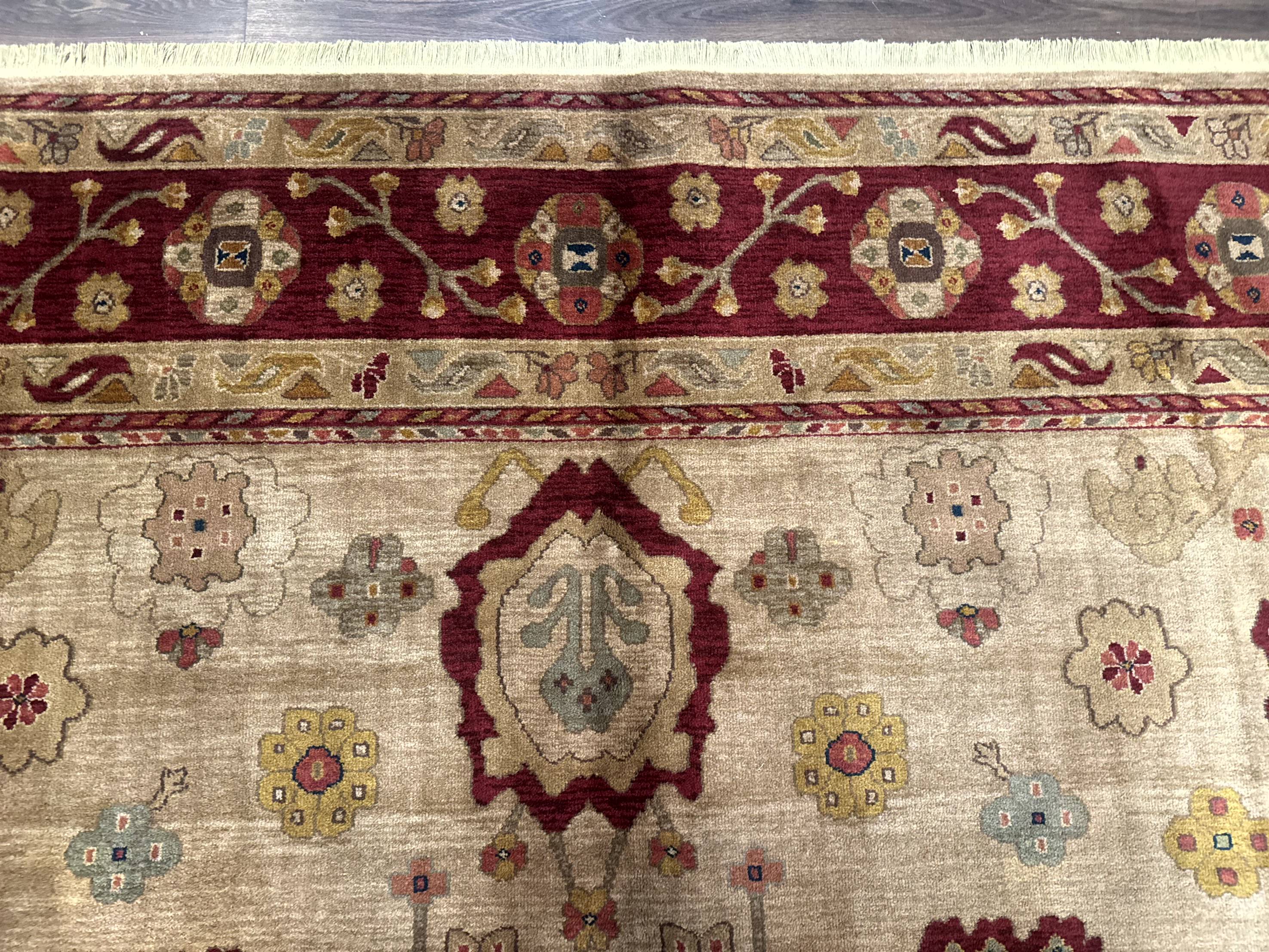 Karastan Rug 10x14, Antique Legends Oushak 2200-203, Vintage, Wool Pile - Jewel Rugs