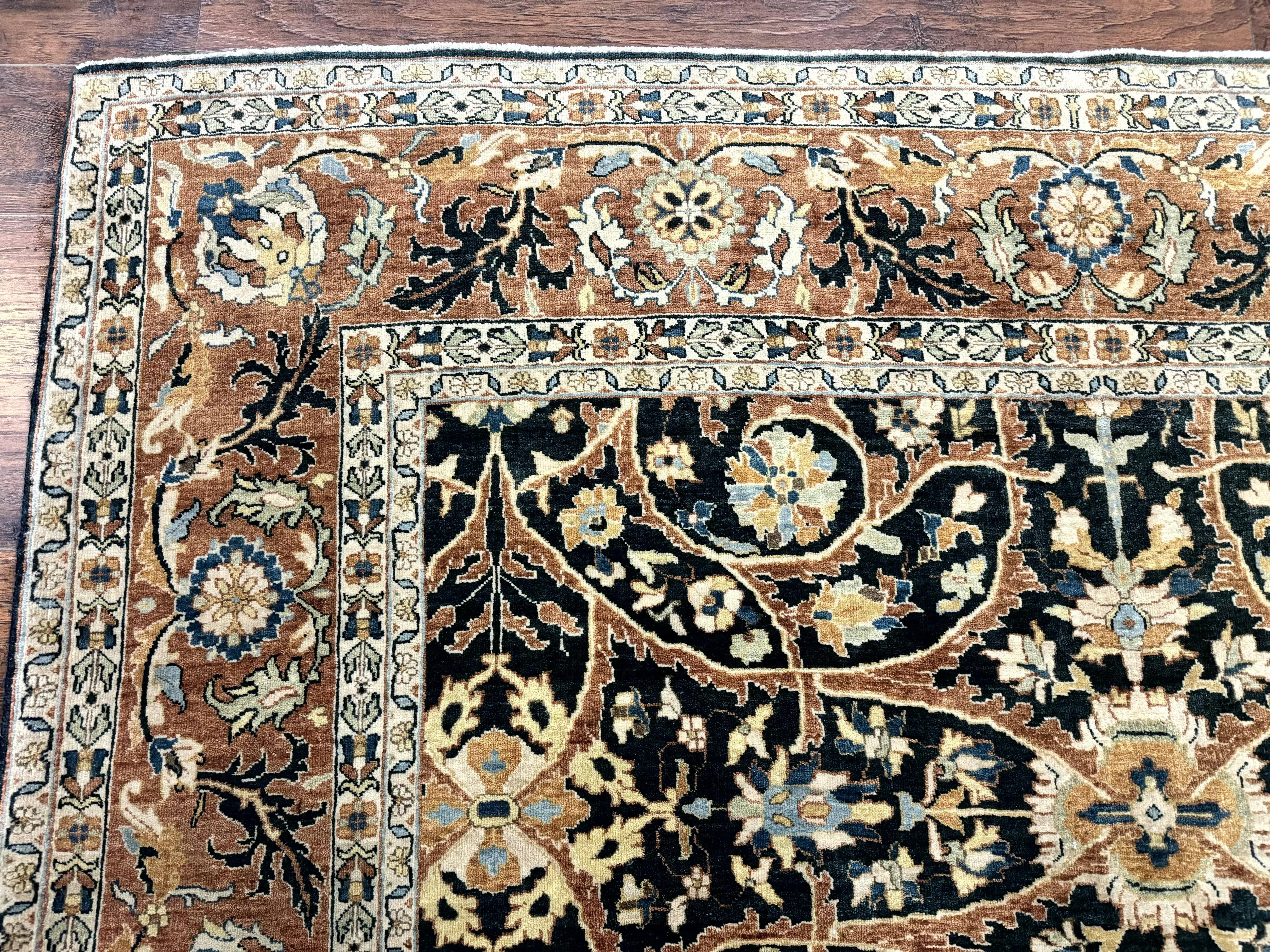 Pak Persian Rug 8x10, Bidjar Carpet, Handmade Vintage Wool Carpet - Jewel Rugs