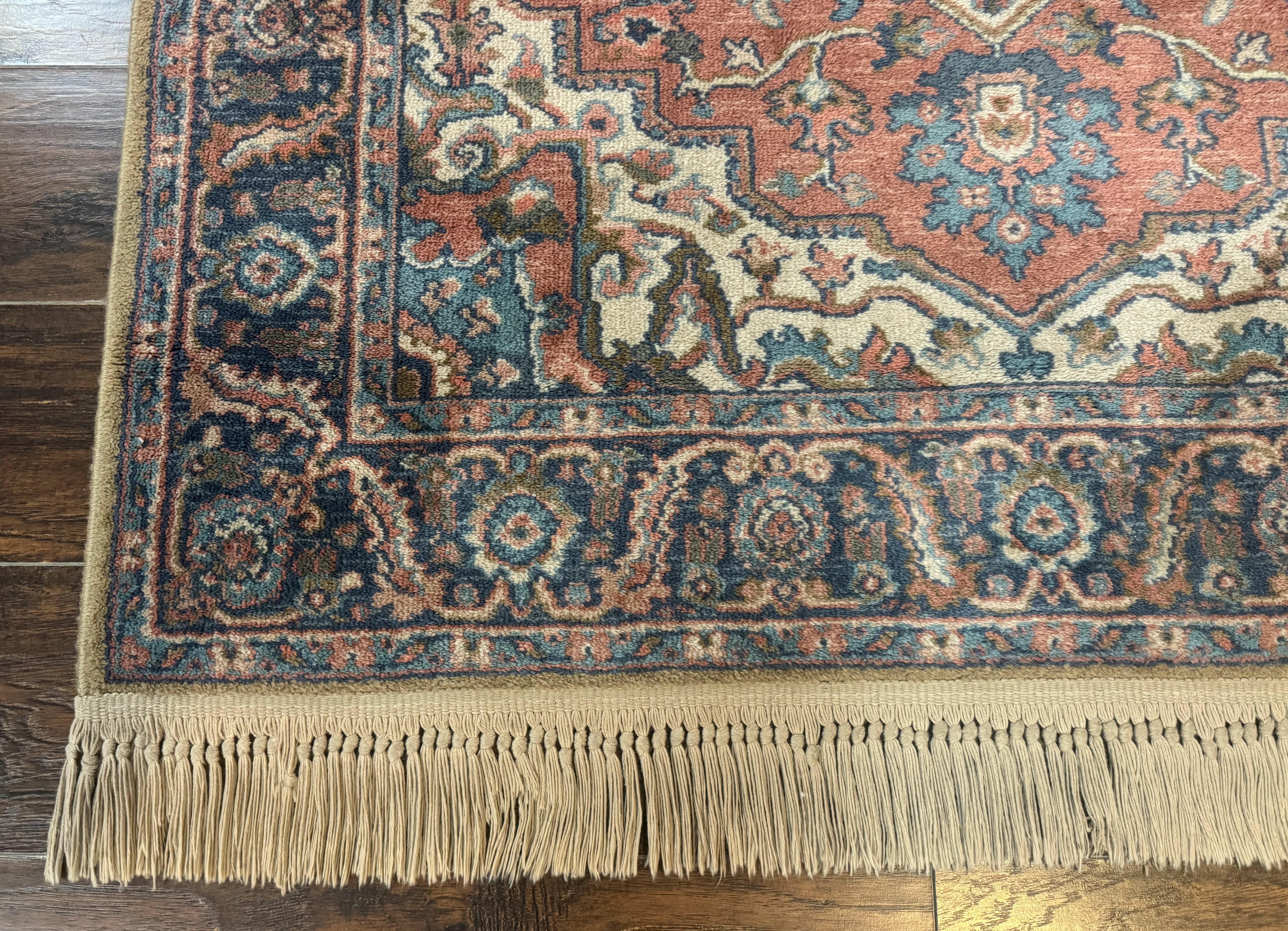 Karastan Rug 4x6, Vintage Karastan #744 Antique Serapi Pattern, Wool Pile, Original 700 Series Karastan Carpet - Jewel Rugs