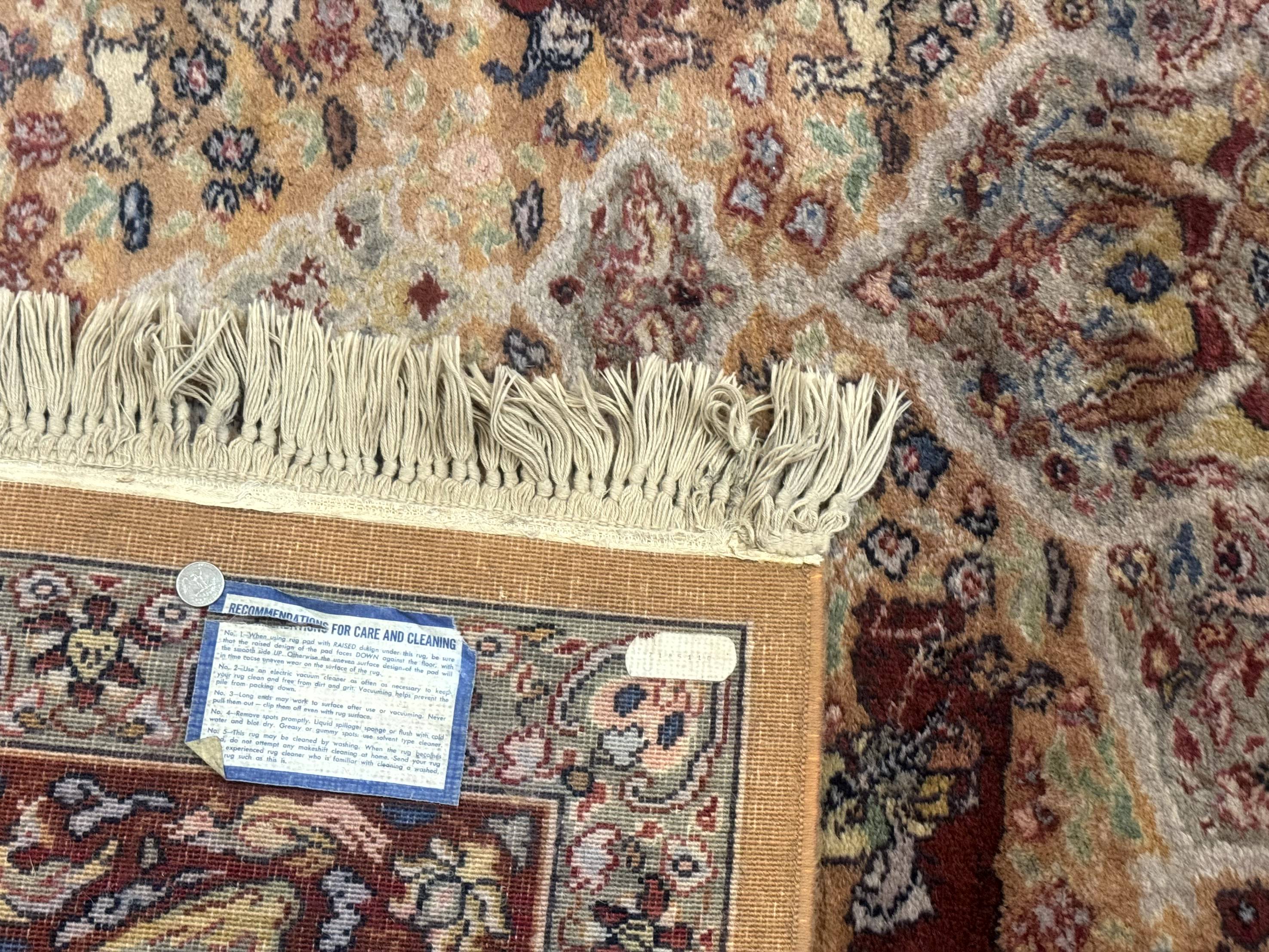 Karastan Rug 8.8 x 12 Persian Hunting #723, Wool Pile, Original 700 Series - Jewel Rugs