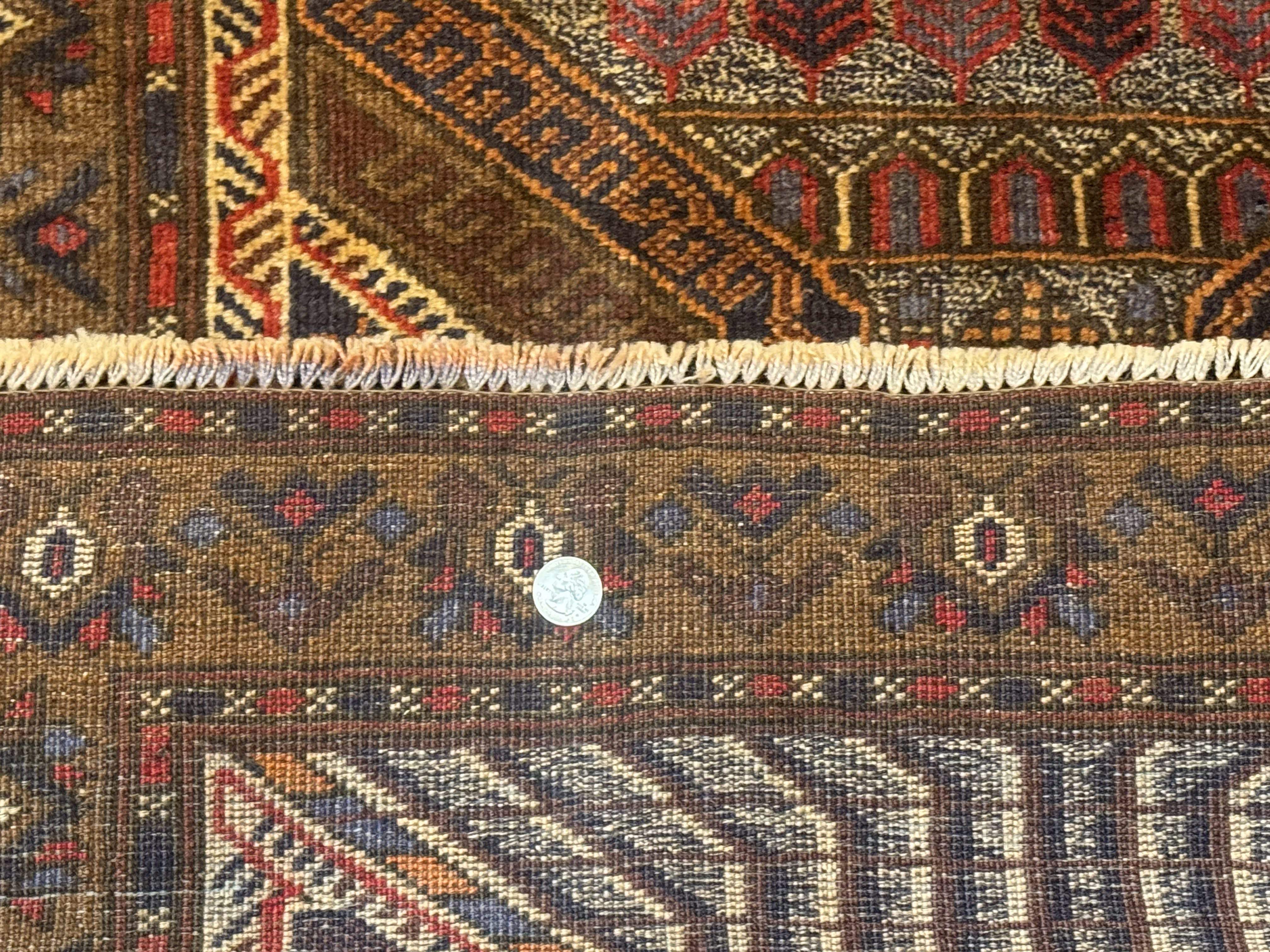 Persian Baluch Prayer Rug 3x4 – Hand-Knotted Wool Carpet - Jewel Rugs