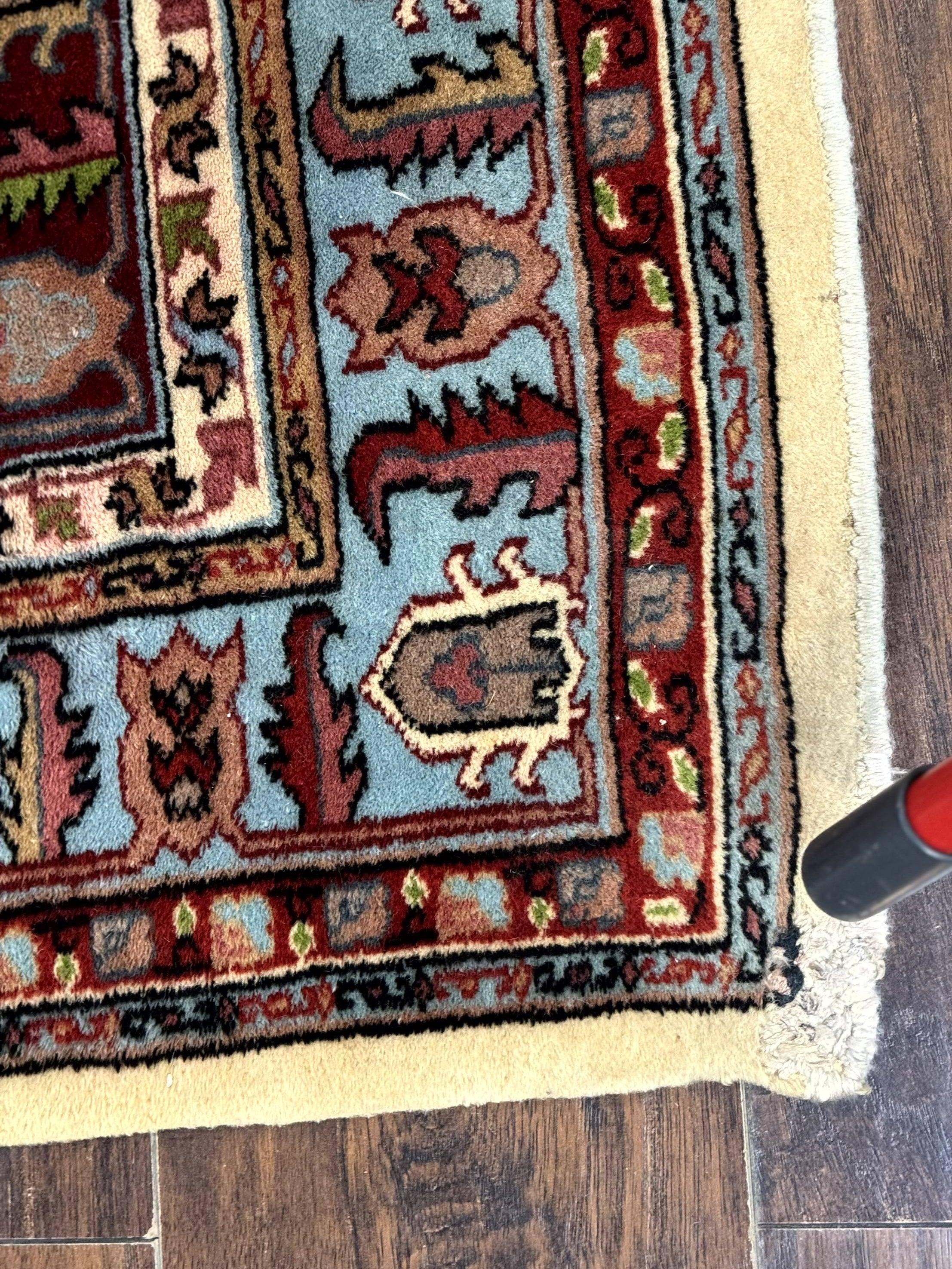 Turkish Kazak Rug 6x9, Geometric Medallions - Jewel Rugs