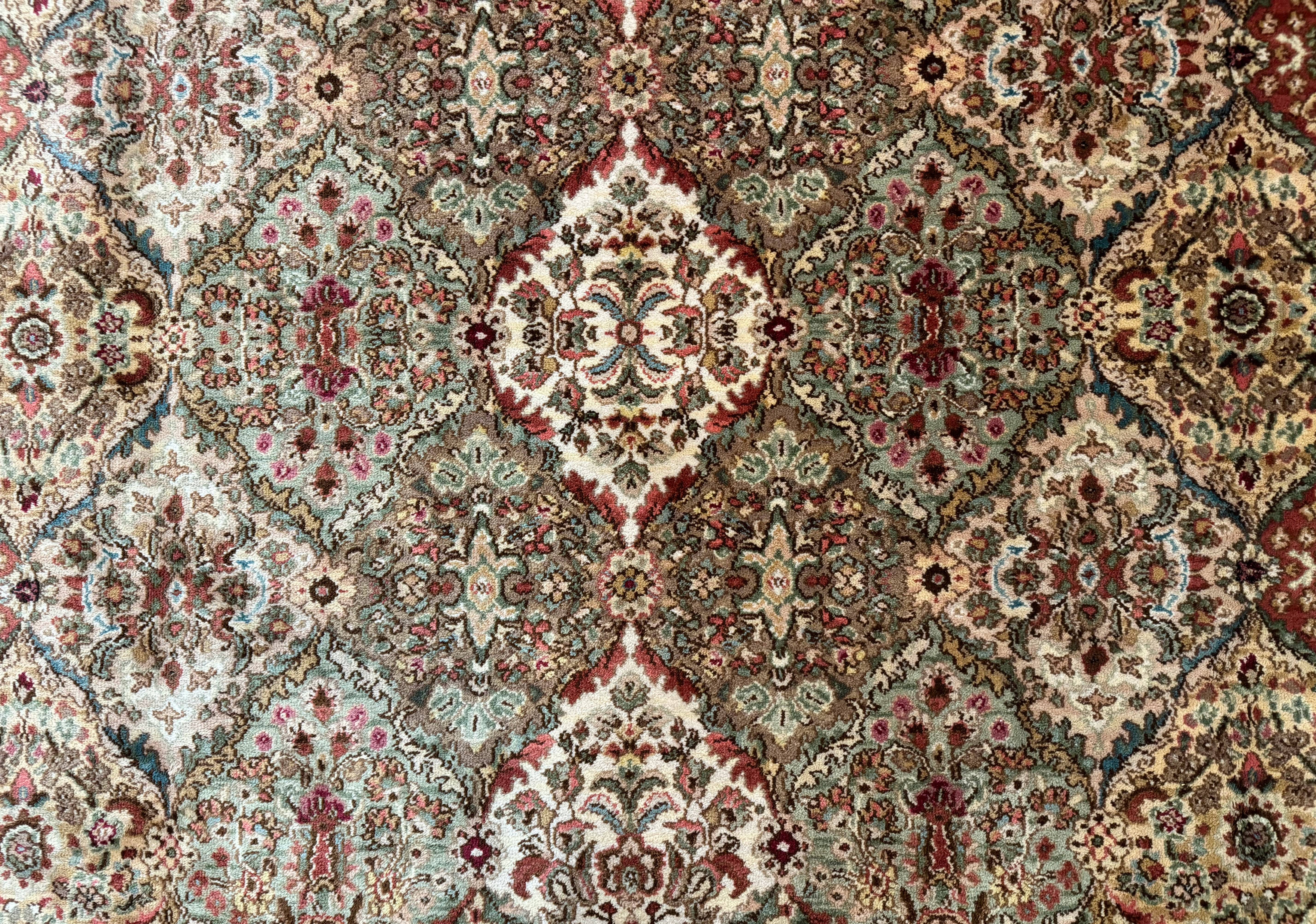 10x14 Karastan Empress Kirman Rug #700/719, Vintage Wool Discontinued Karastan - Jewel Rugs