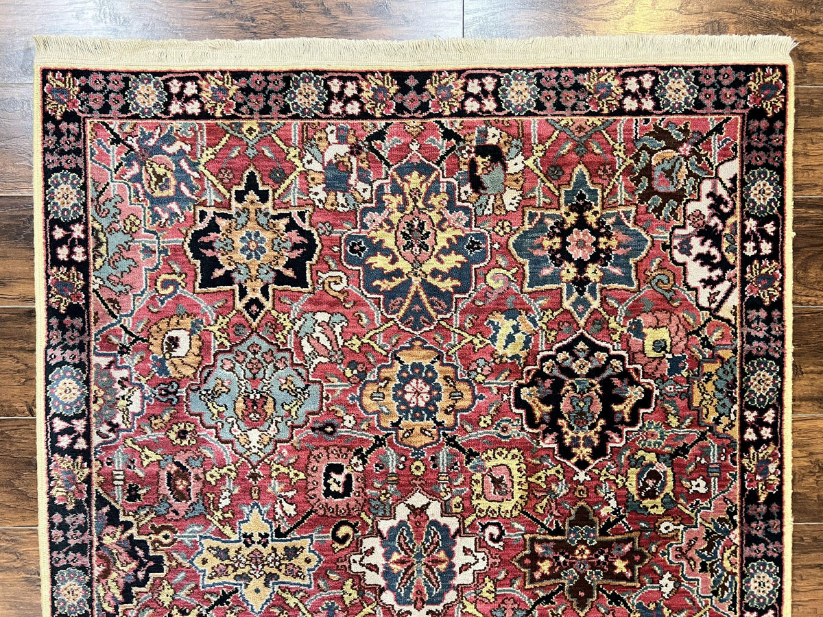 Karastan Rug 4x6 Williamsburg Kirman Vase 557, Vintage Discontinued W