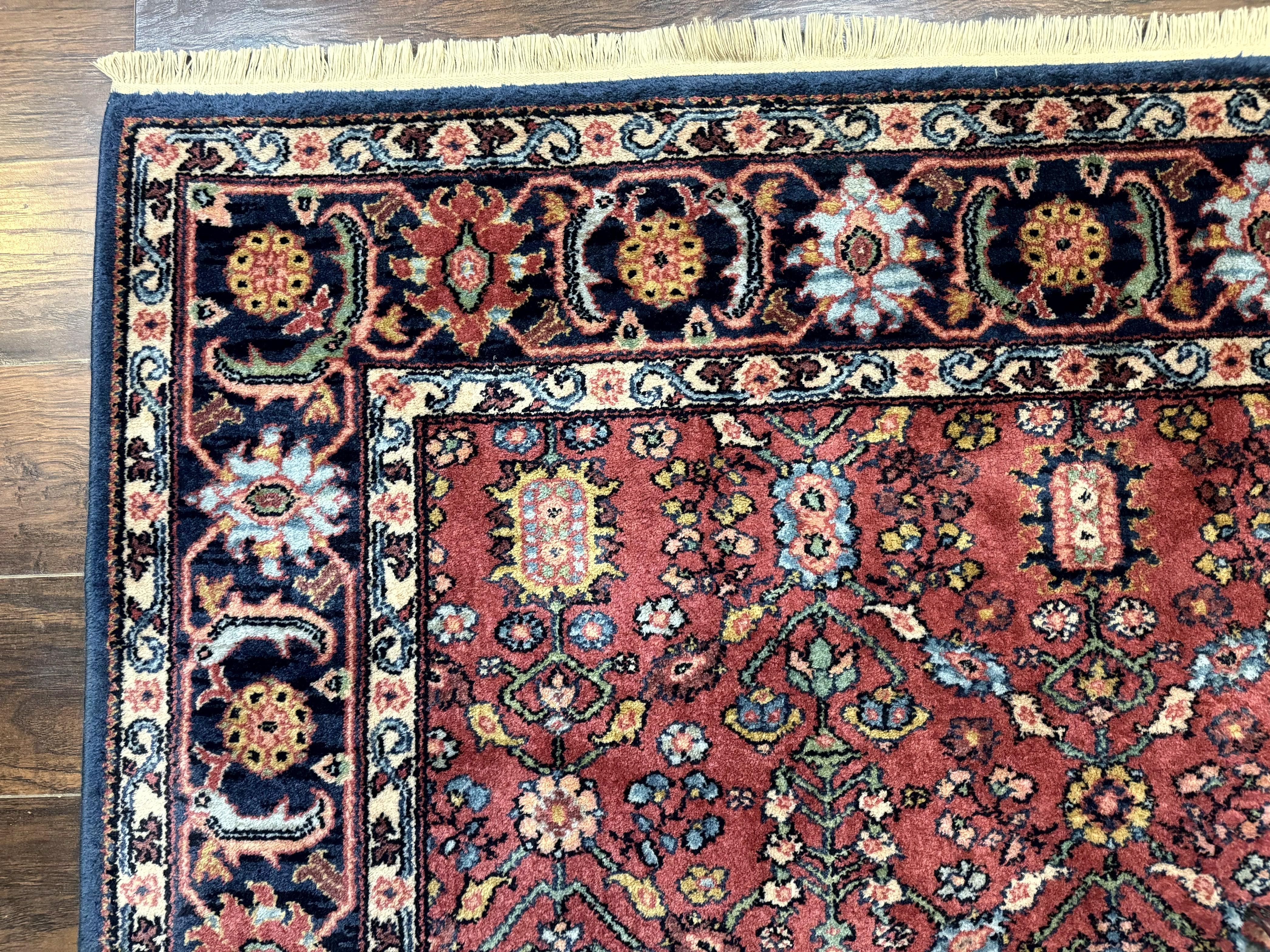 Karastan Rug 5.9 x 9 Serapi #729, Wool Karastan Carpet, Original 700 Series, Red, Discontinued, 6x9 Vintage Karastan Area Rug, Rare - Jewel Rugs