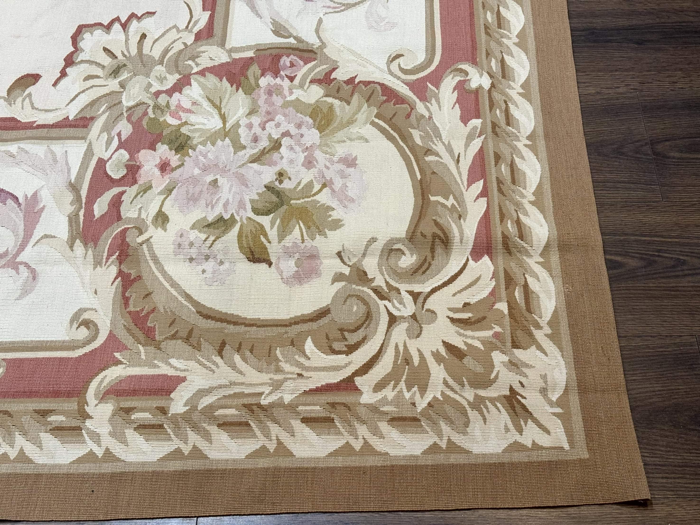 Aubusson Rug 6x9 - Jewel Rugs