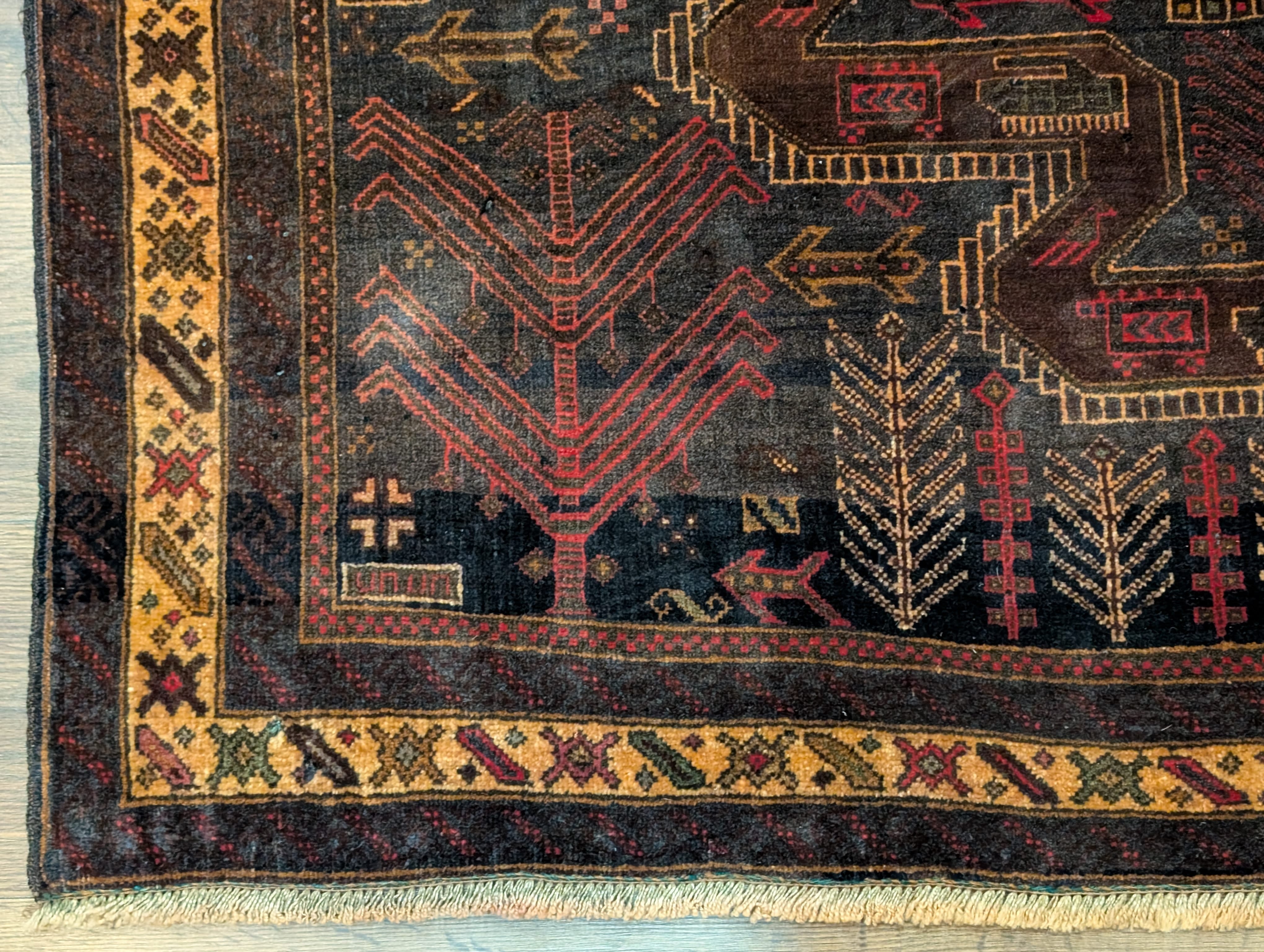 Afghan War Rug 3x5, Tanks, New, Baluchi Rug, Handmade - Jewel Rugs