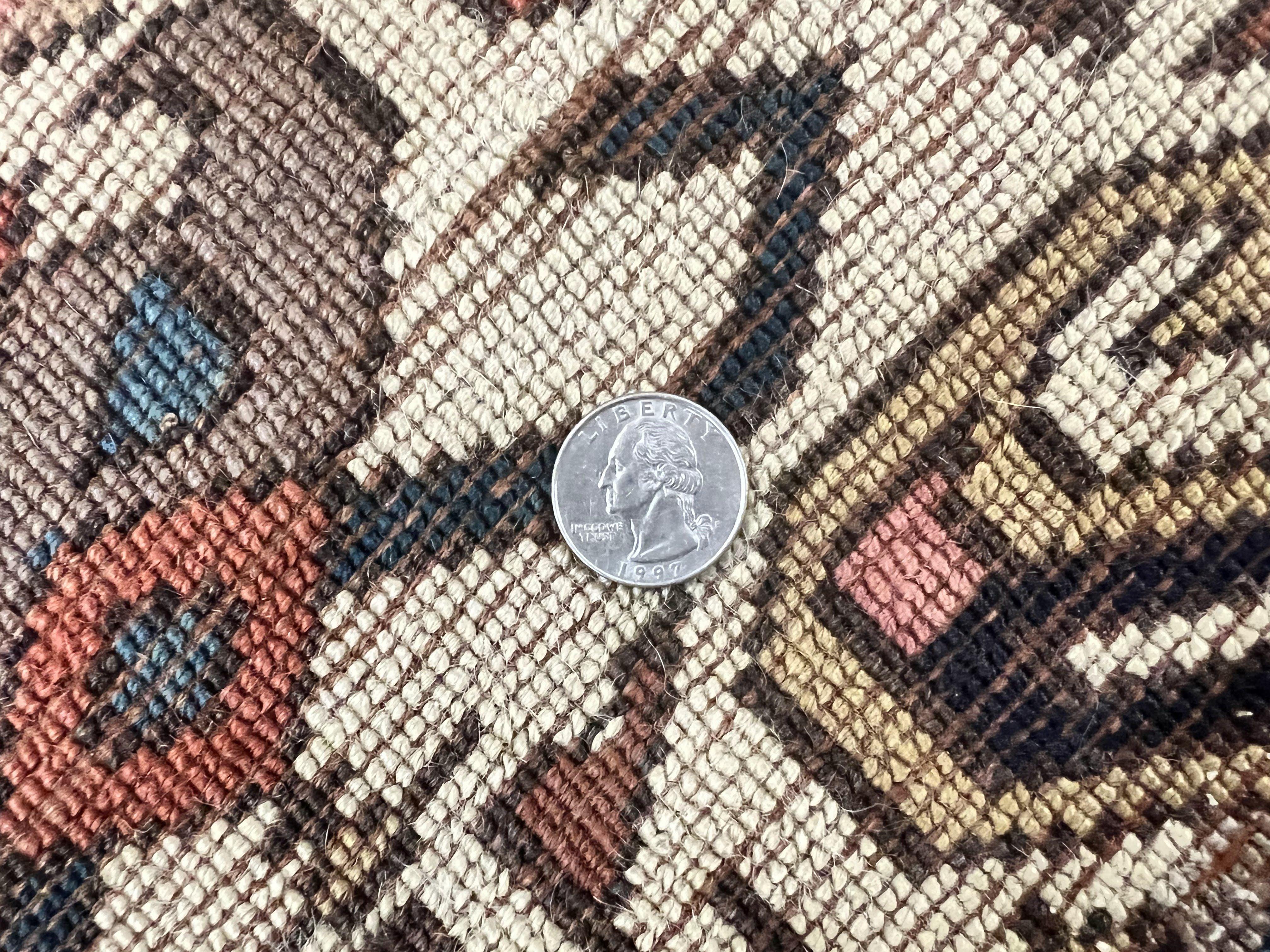 Antique Persian Tribal Runner Rug 4.6 x 9.8, Kurdish Runner, Rug for Hallway or Kitchen, 1920s Carpet, Wool Handmade Rug - Jewel Rugs