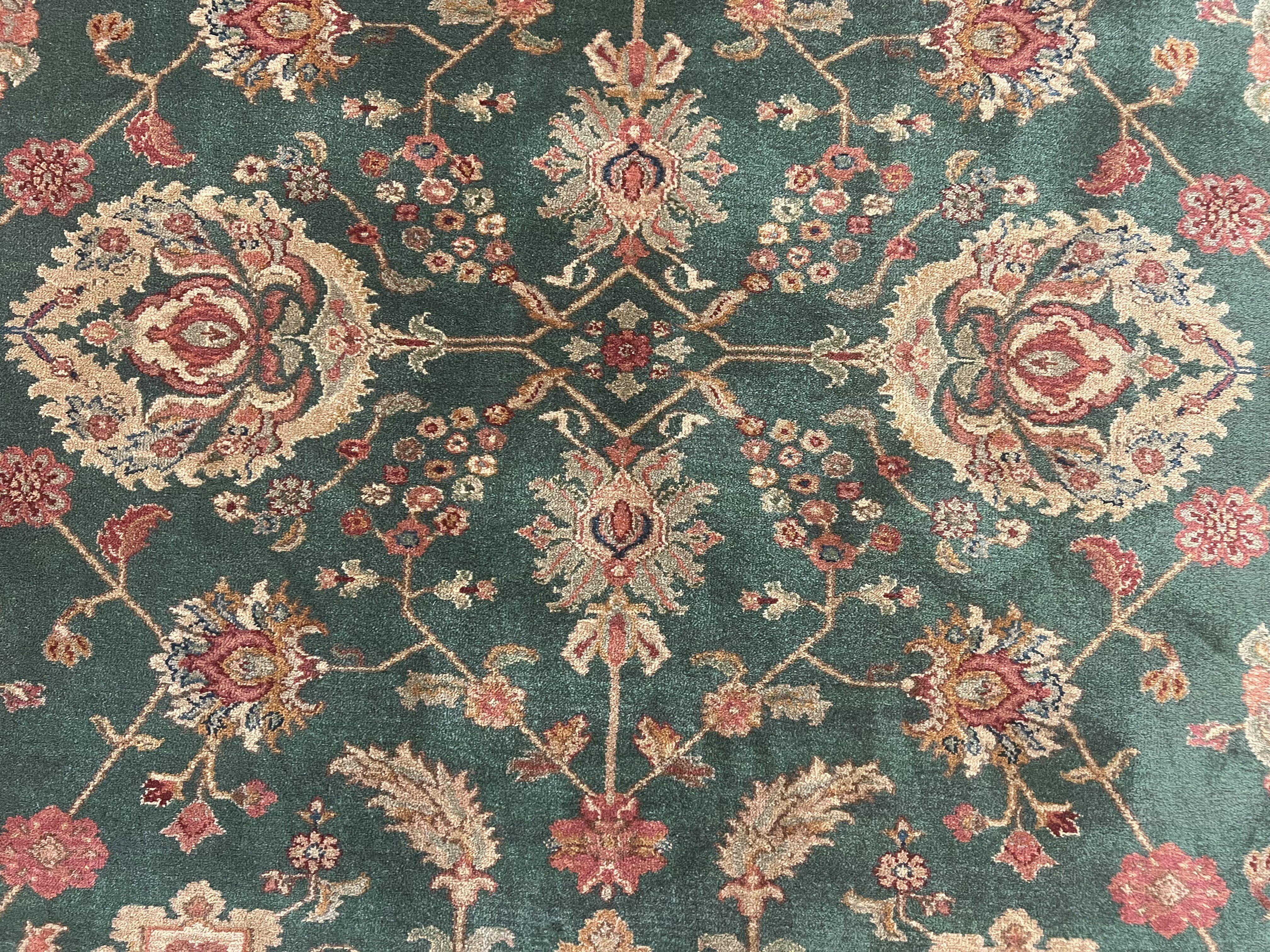 Karastan Rug 8.8 x 10 Samovar Teawash Agra #900-905, Vintage Wool Karastan Area Rug - Jewel Rugs