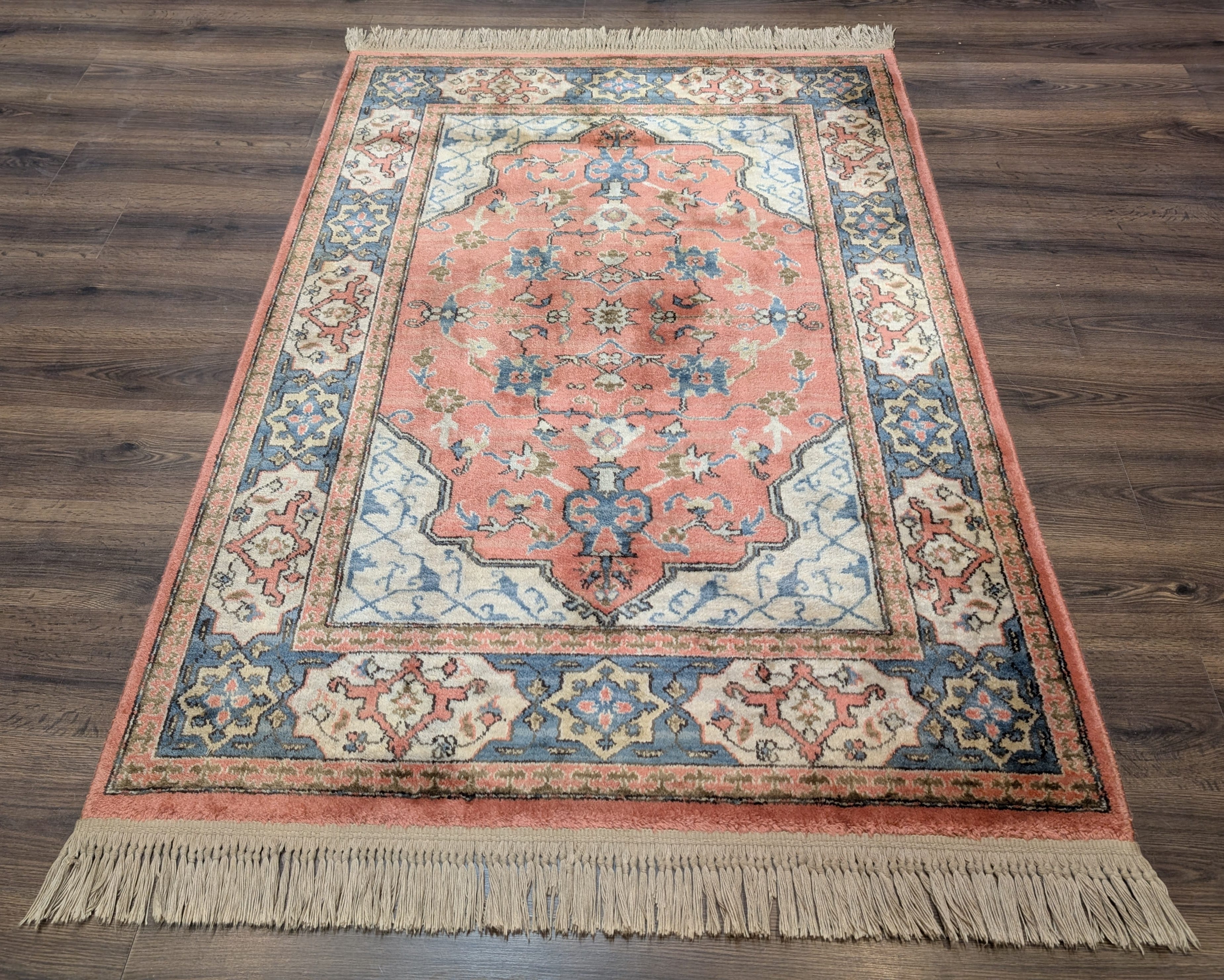 Karastan Rug 4x6, Bergmama #737, Wool, Vintage - Jewel Rugs