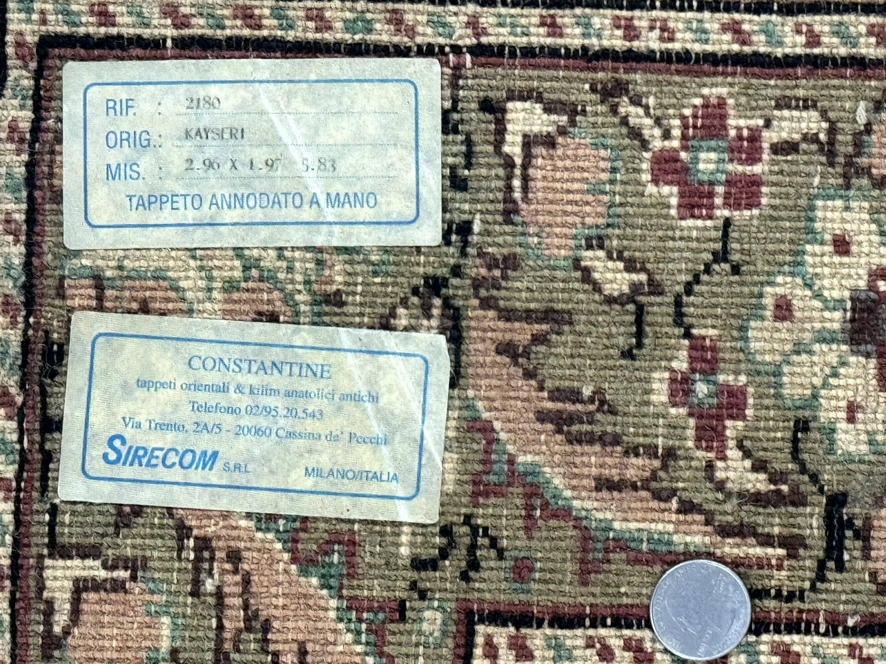 Antique Turkish Kayseri Rug 7x10 - Jewel Rugs