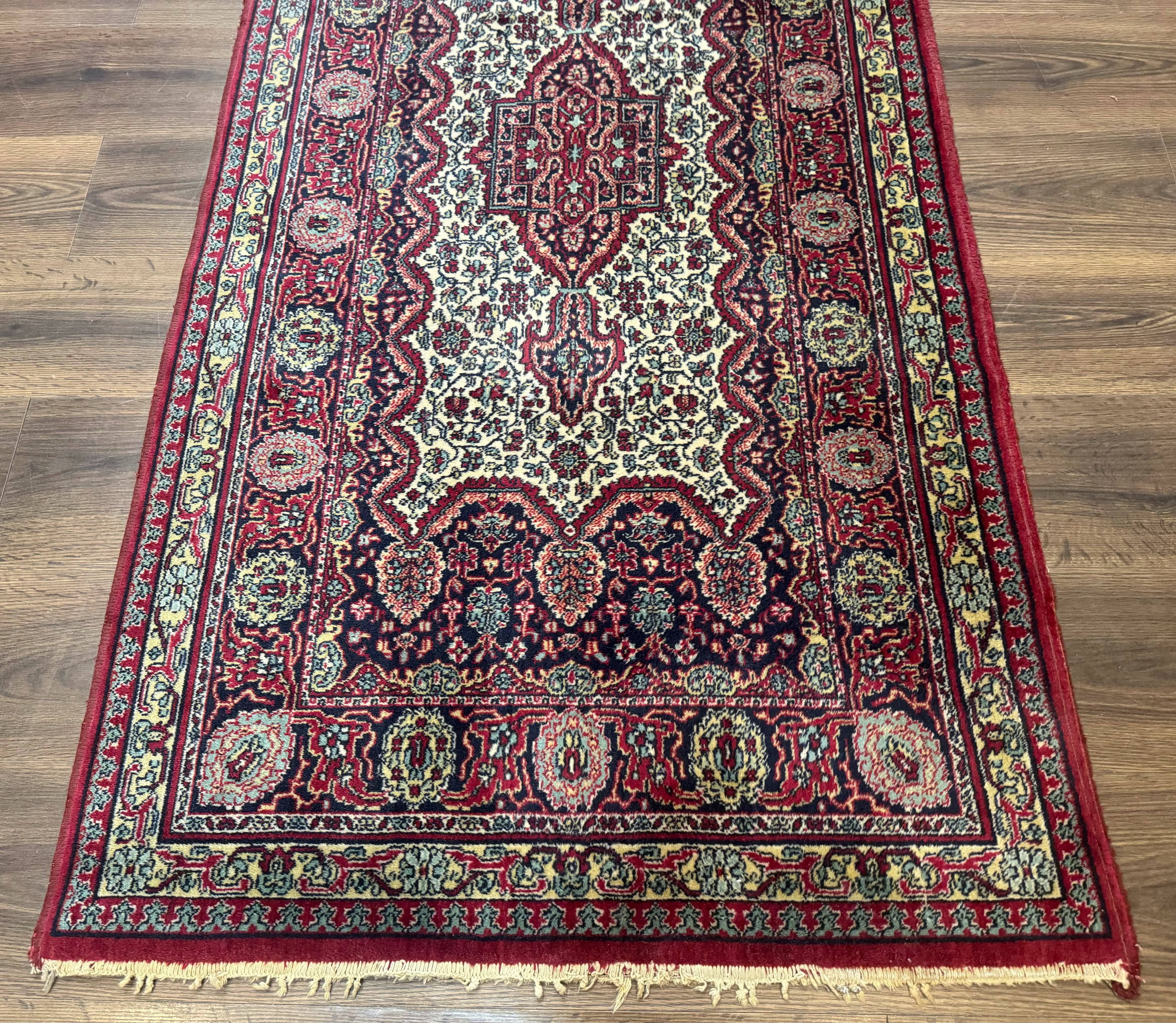 Antique Persian Design Rug 3x6, Oriental Carpet, Power Loomed - Jewel Rugs