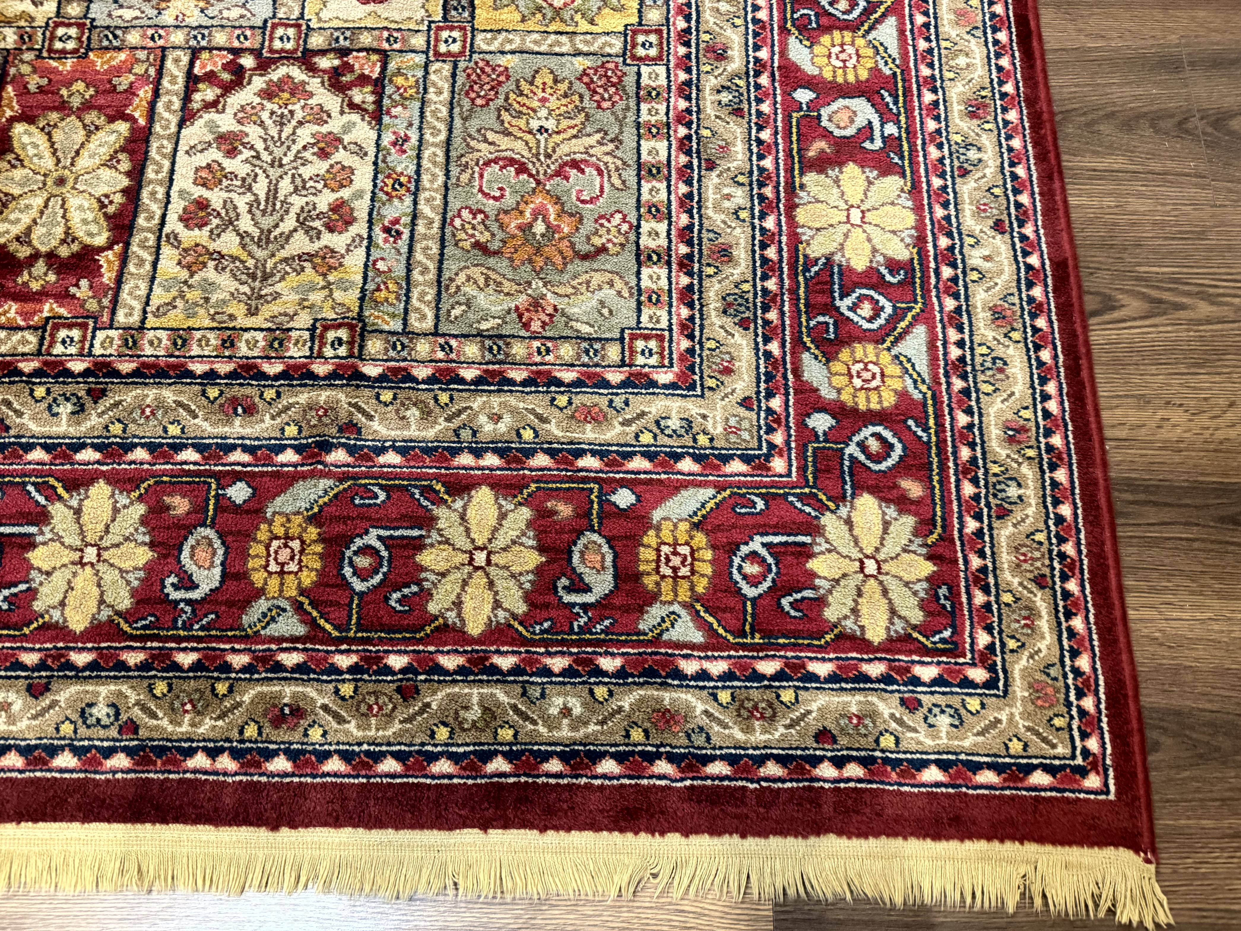 Karastan Bakhtiyari Rug 8.8 x 10, Antique Legends Karastan Wool Carpet #2200-202, Multicolor Panel - Jewel Rugs