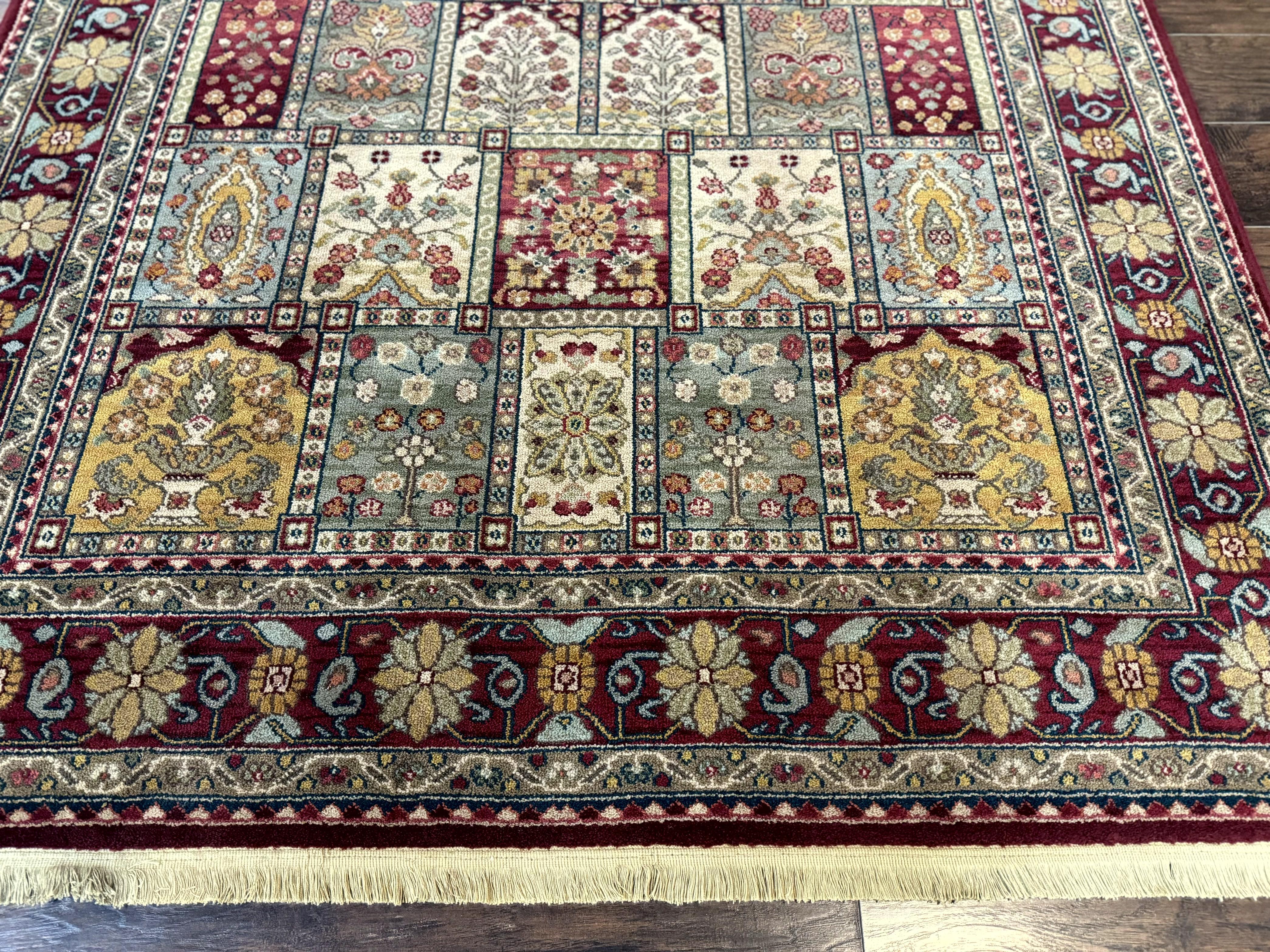 Karastan Rug 5.9 x 9 Antique Legends Bakhtiyari#2200-202, Karastan Area Rug, Wool Pile Vintage Karastan Carpet - Jewel Rugs