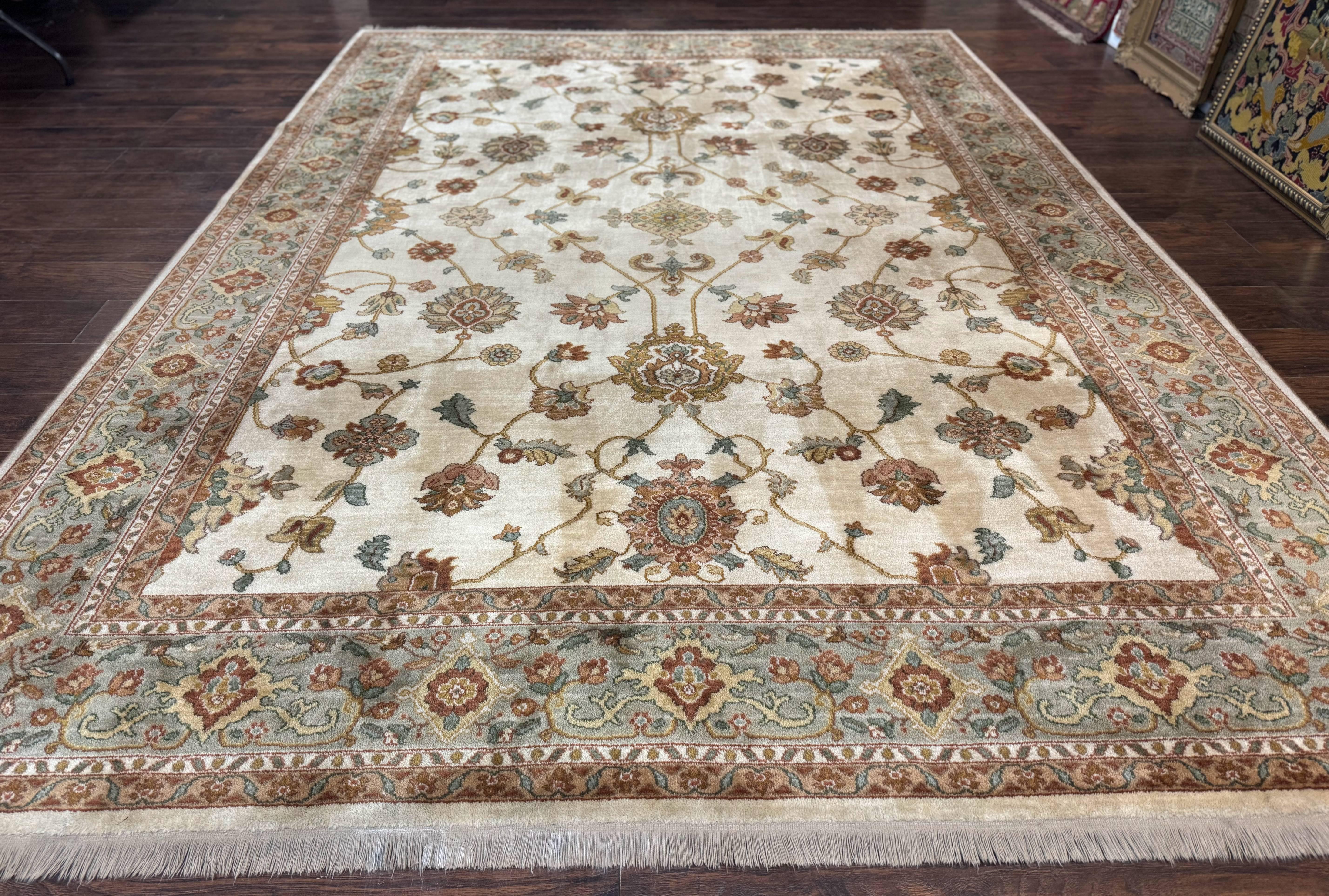 Karastan Rug 8.8 x 12, Ashara Sultanabad Rug #549, Vintage, Wool Pile - Jewel Rugs