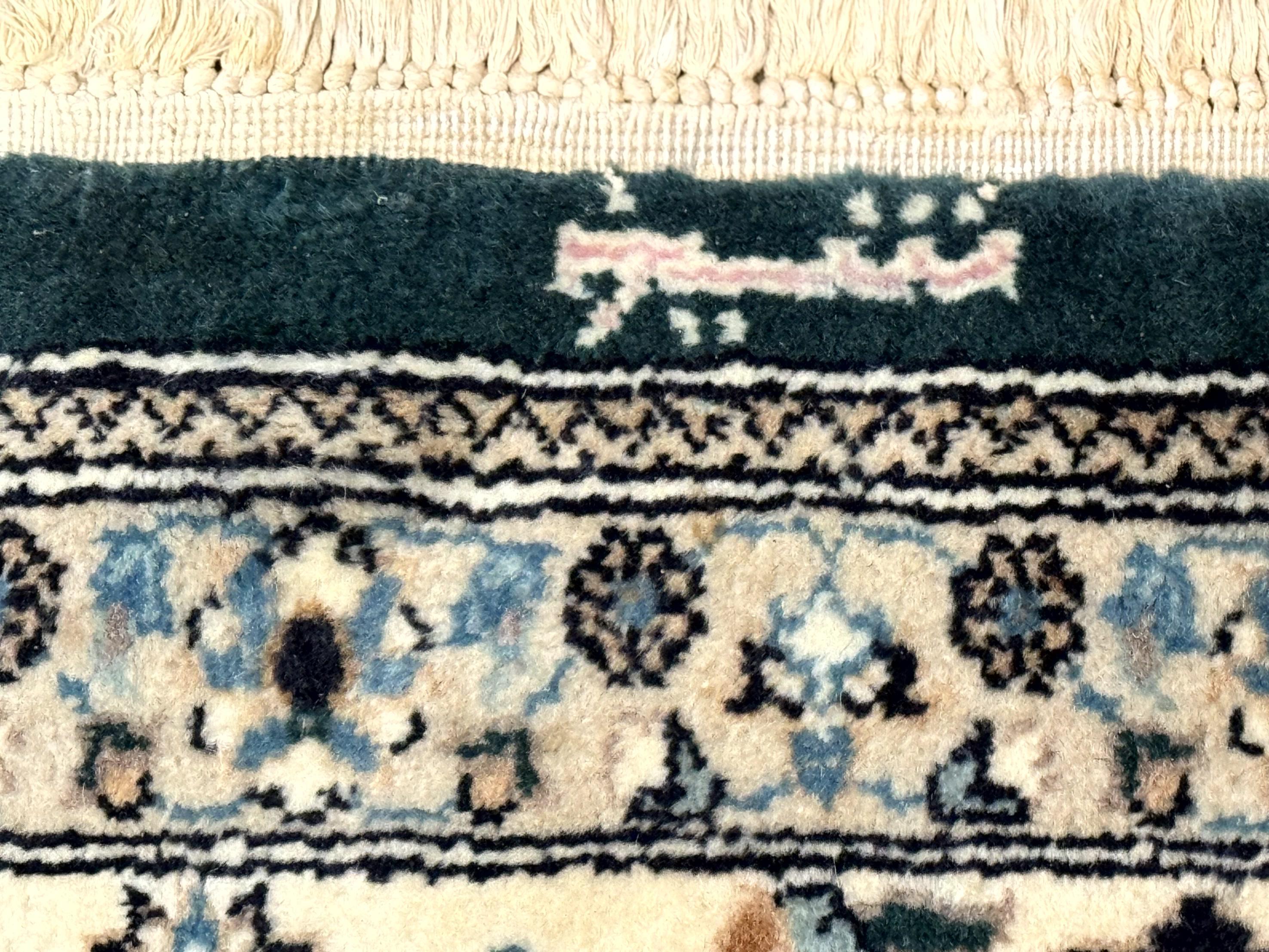 Pak Persian Rug 9x12, Dark Green, Floral Allover - Jewel Rugs