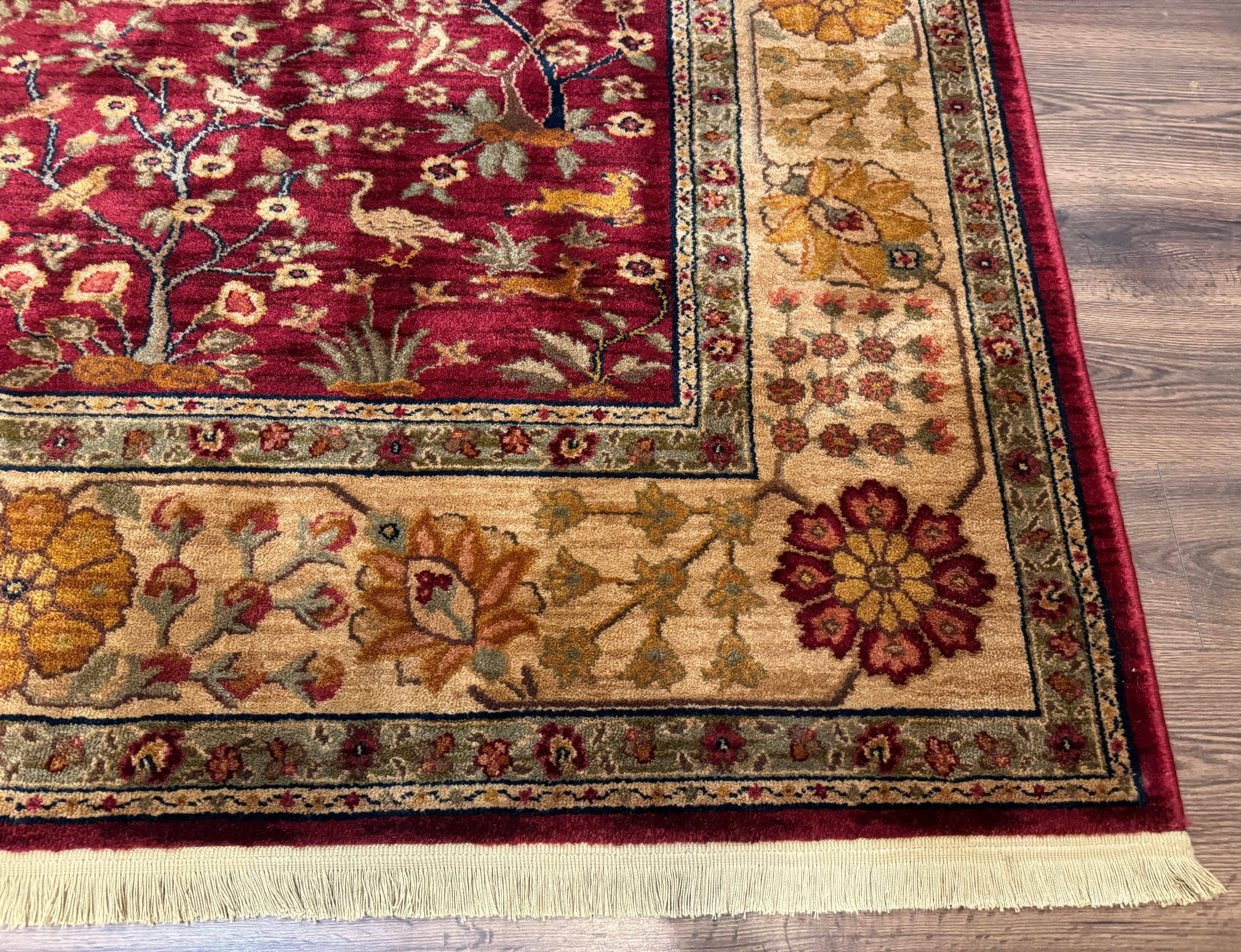 Karastan Rug 8.8 x 10, Antique Legends Emperor's Hunt 2200-204, Wool Vintage Discontinued Karastan - Jewel Rugs