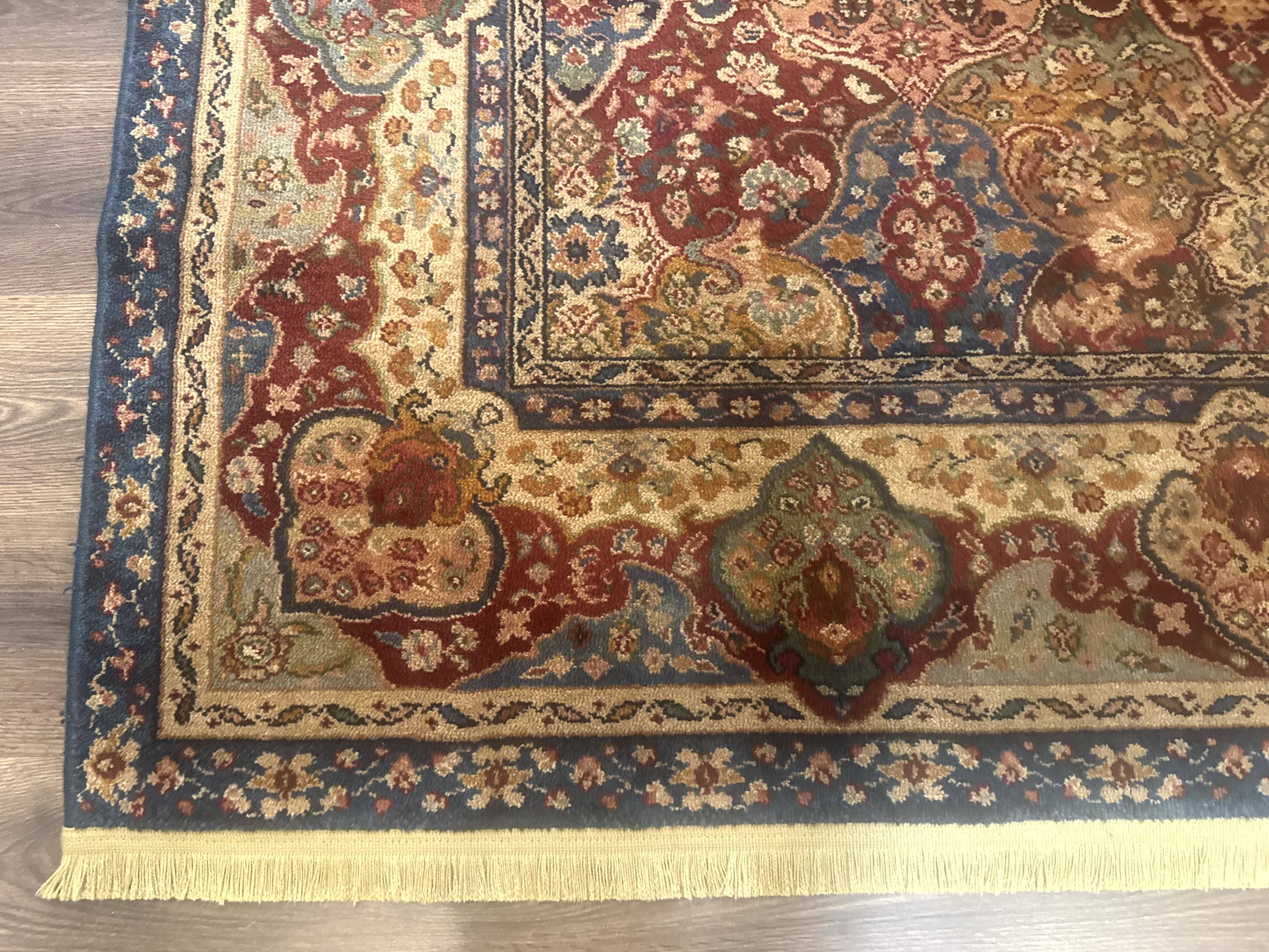 Karastan Rug 8.8 x 10, Samovar Teawash Kirman Panel #900-902, Wool Pile Vintage, Rare - Jewel Rugs