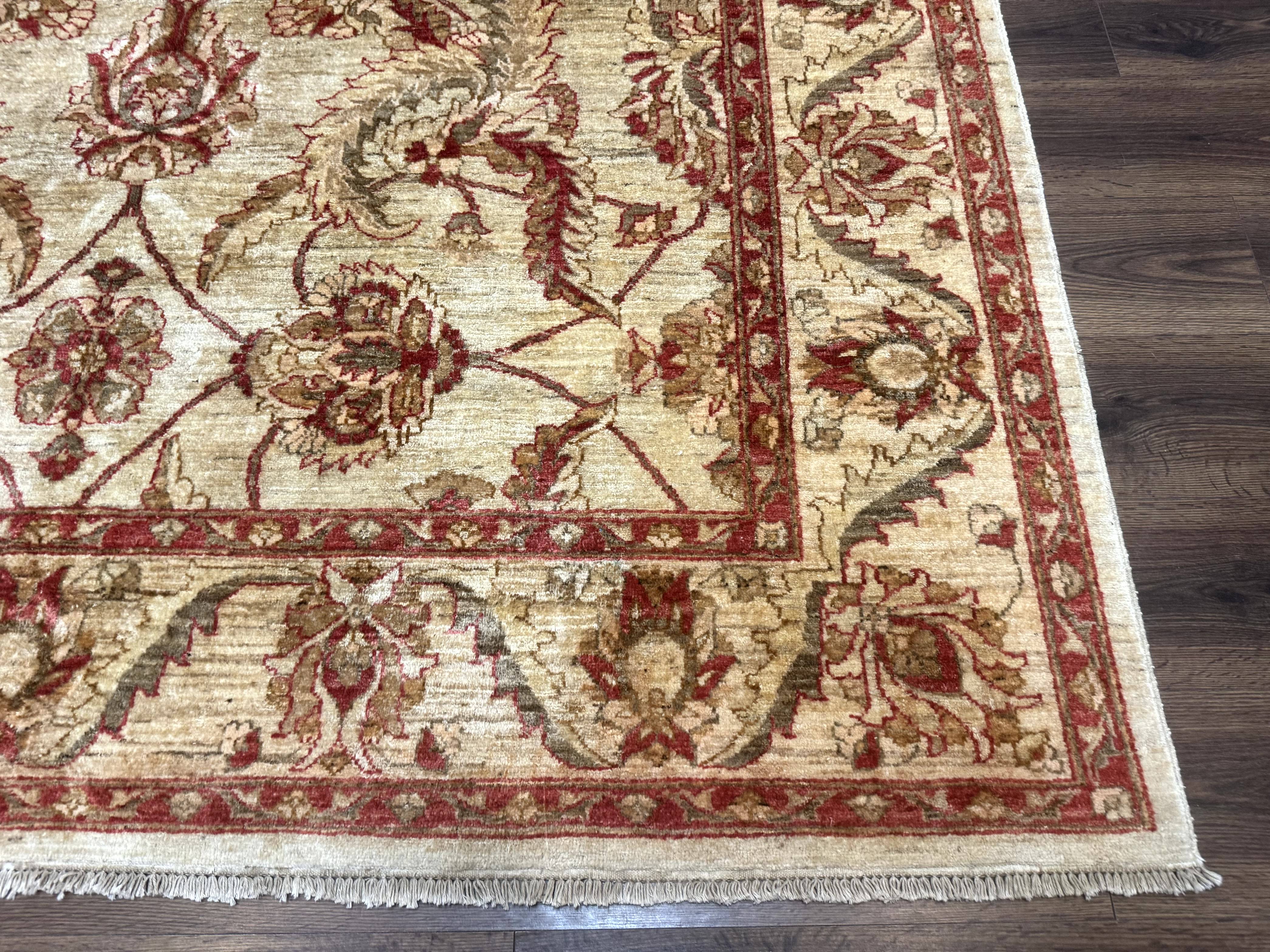 Indian Mahal Rug 7x9, Traditional Wool Carpet - Jewel Rugs