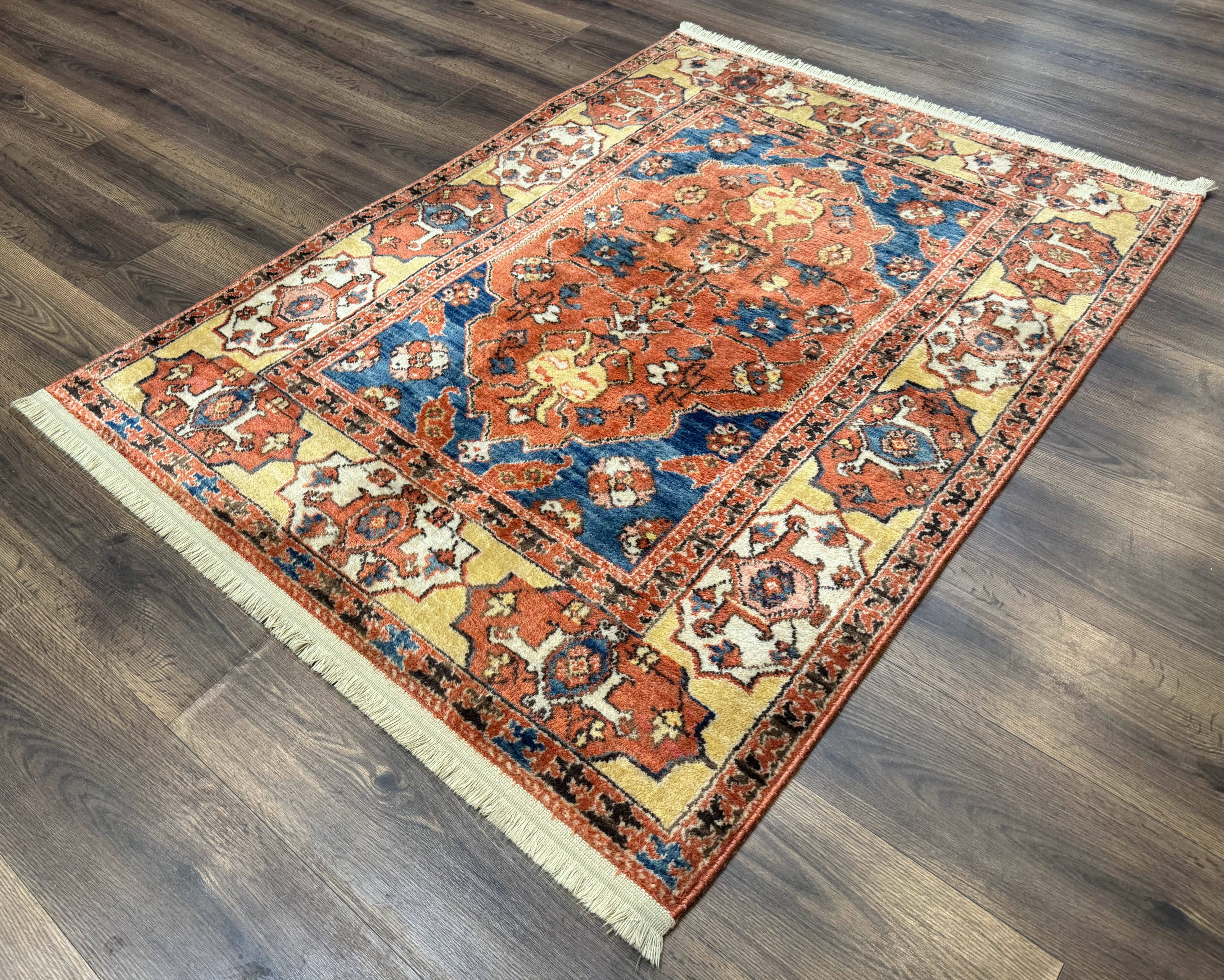 Karastan Rug 4x5, Williamsburg #553 Turkish Church, Wool Pile, Discontinued - Jewel Rugs